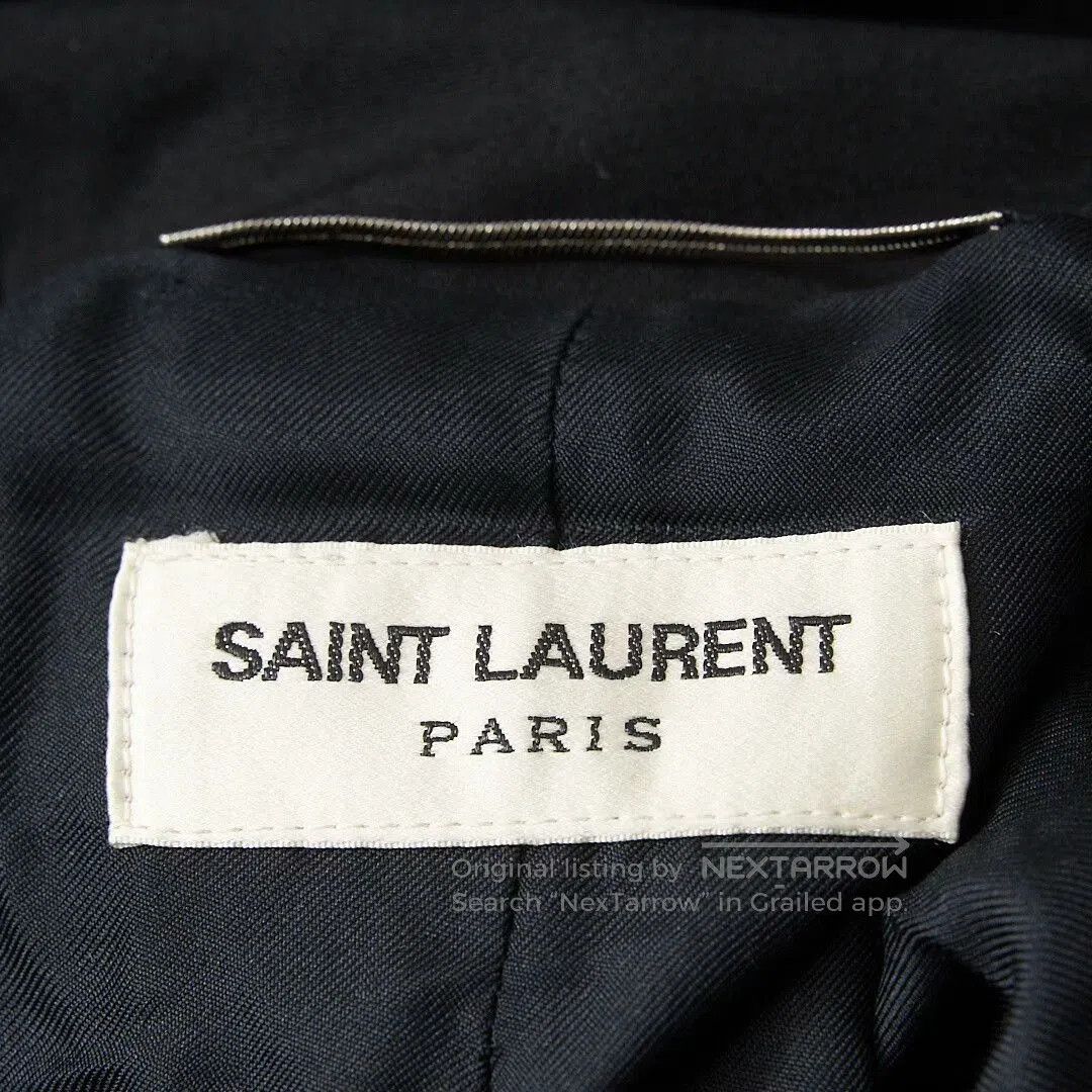 Saint Laurent Paris Saint Laurent Men's Hooded Double-Zip Jacket. Size US M / EU 48-50 / 2 - 1 Thumbnail