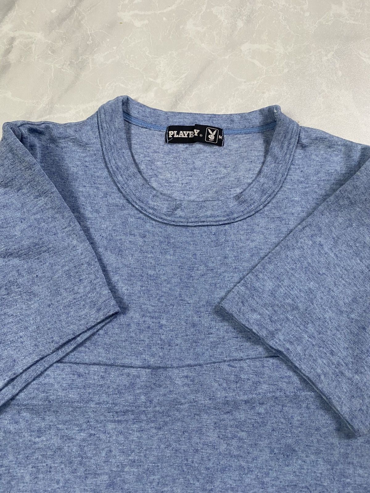 Playboy Vintage 80s Playboy Slimfit Stretch Tee Size US M / EU 48-50 / 2 - 3 Thumbnail