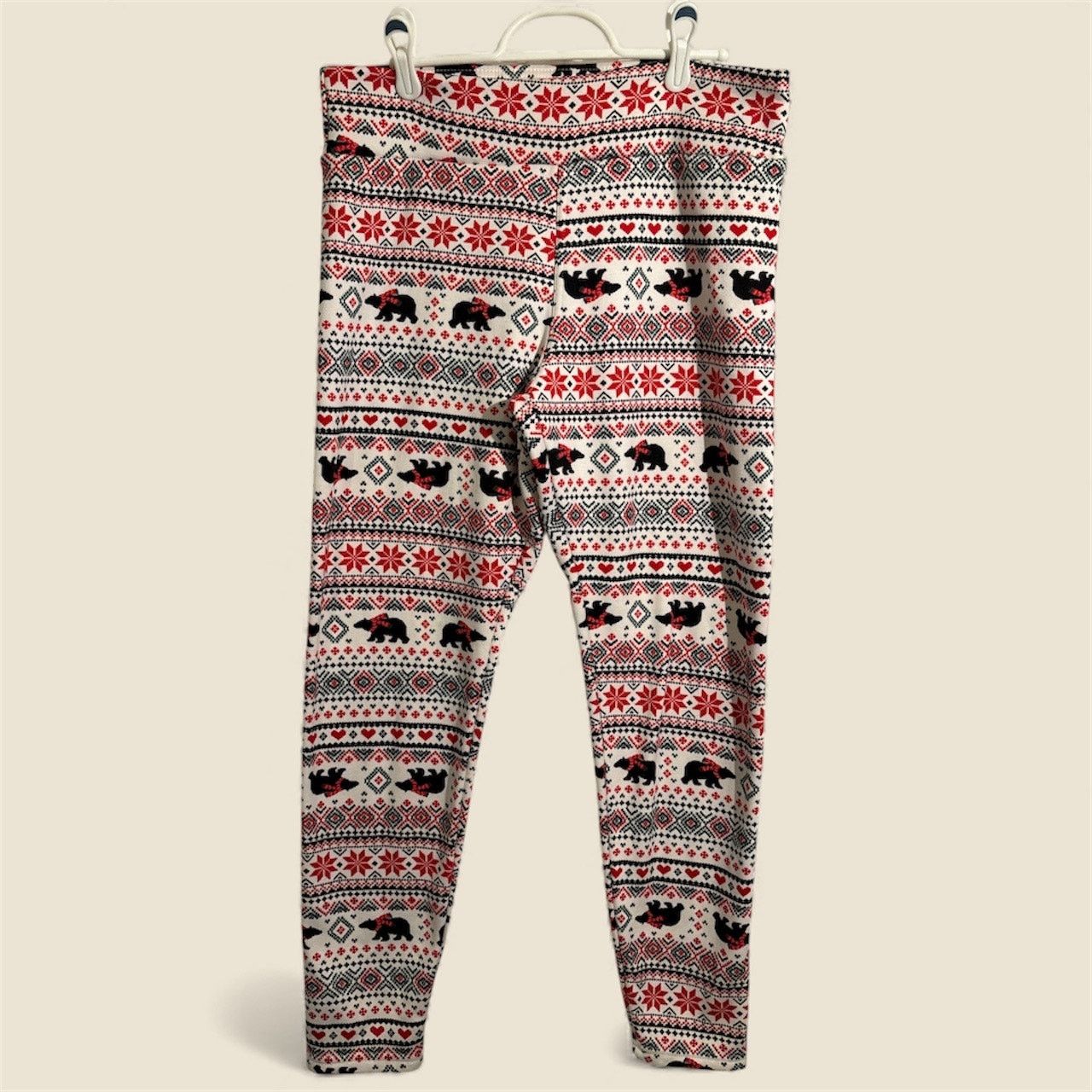 The Unbranded Brand Black Bear Jammies Leggings Size XL Size 33" - 2 Thumbnail