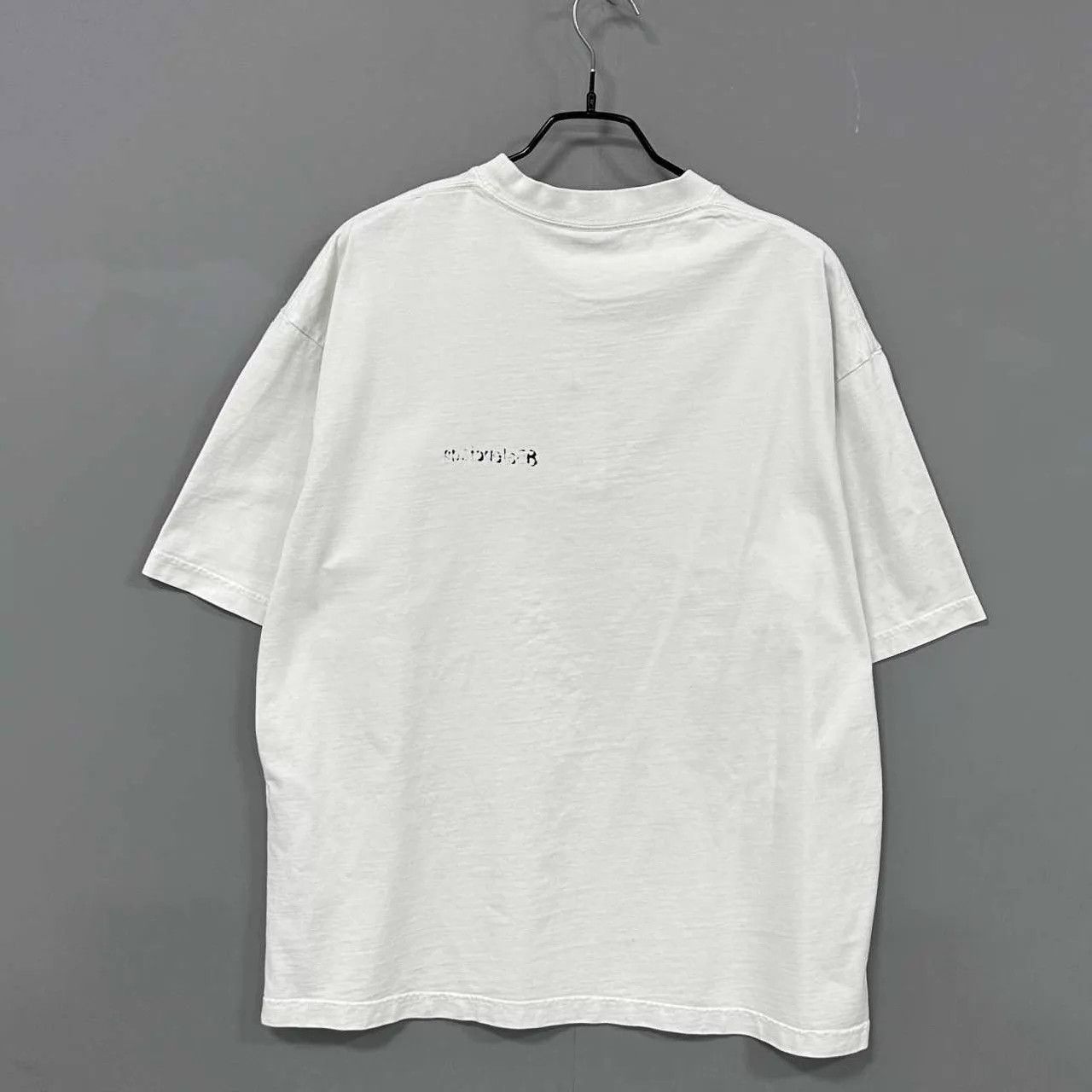 Balenciaga Balenciaga Faded Logo Crewneck Short Sleeve Tee M Size M / US 6-8 / IT 42-44 - 3 Thumbnail