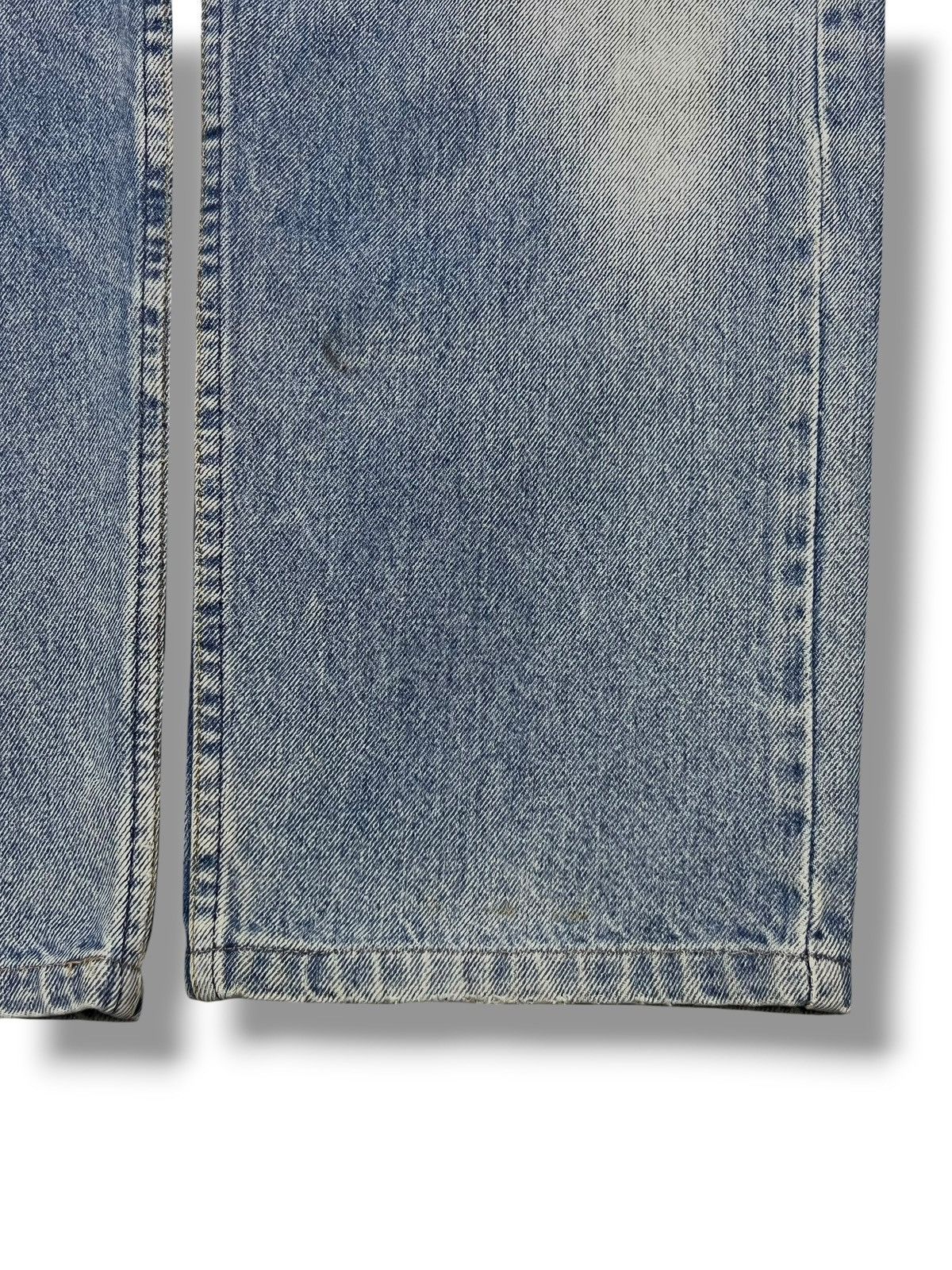 Levi's Loose Vintage 90s Levi’s 505-0217 USA - Faded Light Wash Size US 37 - 7 Thumbnail