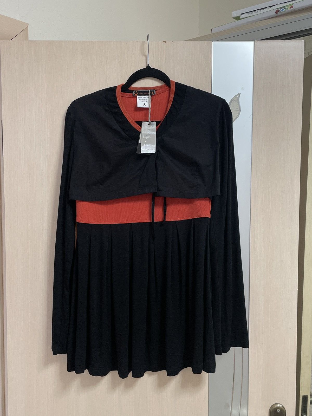 Cop Copine Rare Vintage Cop Copine Layered Top Dress Women’s Size L Size L / US 10 / IT 46 - 1 Thumbnail