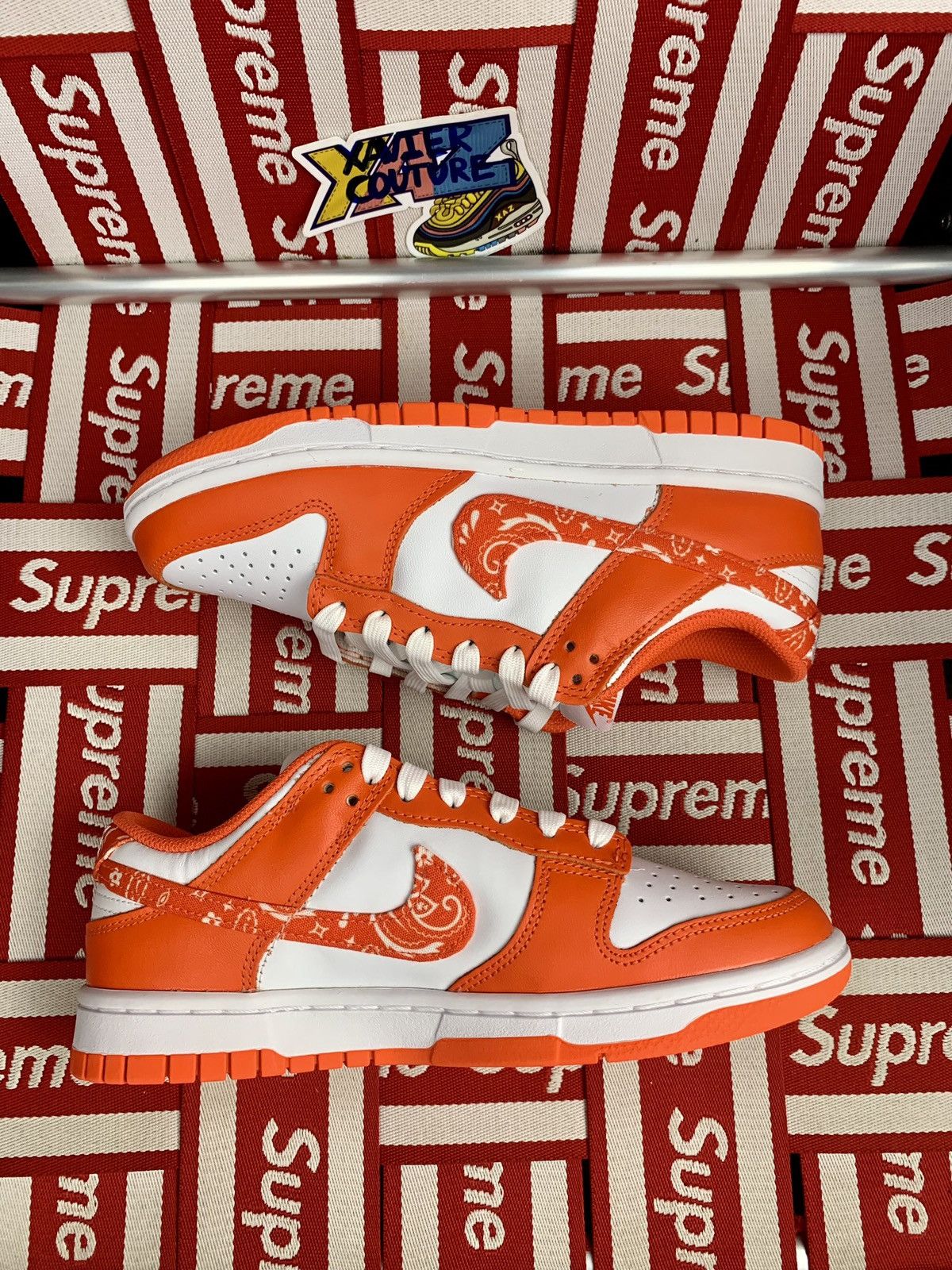 Nike Nike Dunk Low Essentials Paisley Pack Orange (Size 7w) 5,5y Size US 7 / IT 37 - 2 Thumbnail