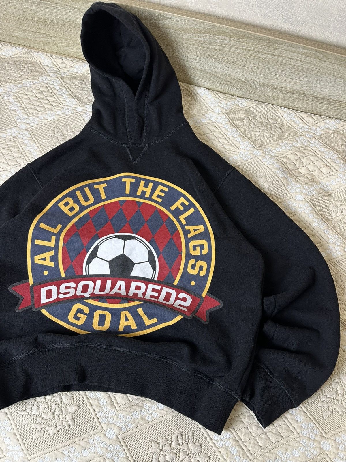 🔥 Dsquared2 Football Soccer Hoodie Pullover Sweatshirt Logo