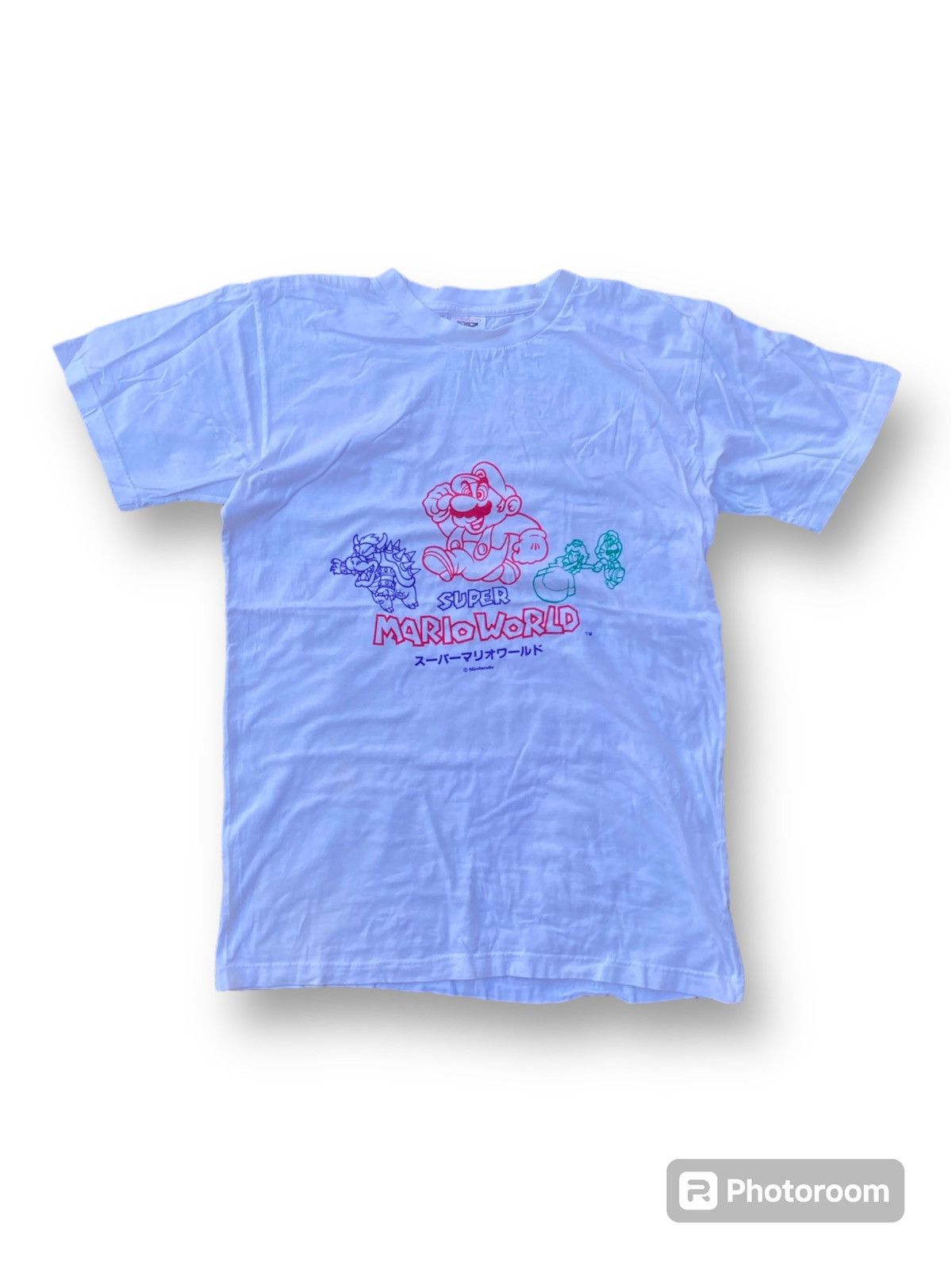 Vintage Super Mario World Nintendo Shirt.