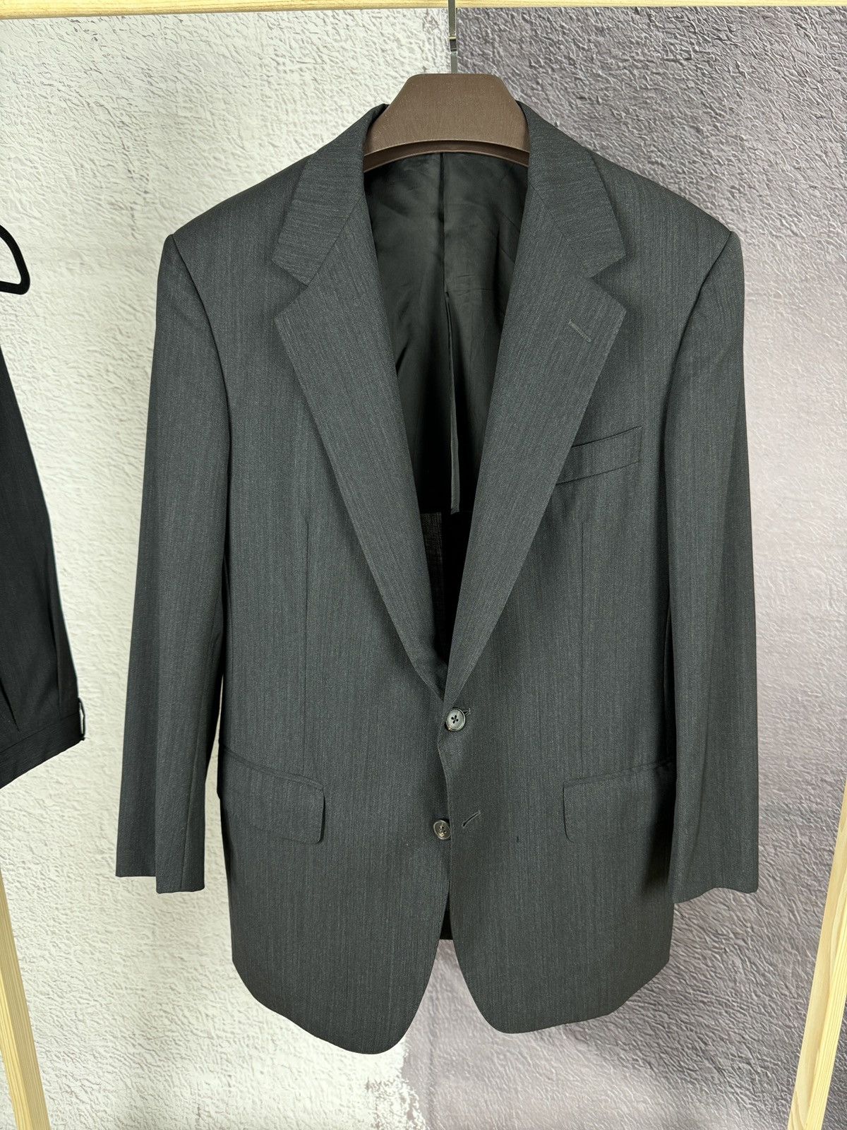 Ermenegildo Zegna Ermenegildo Zegna High Performance Suit Blazer Pants Wool Size 42R - 4 Thumbnail