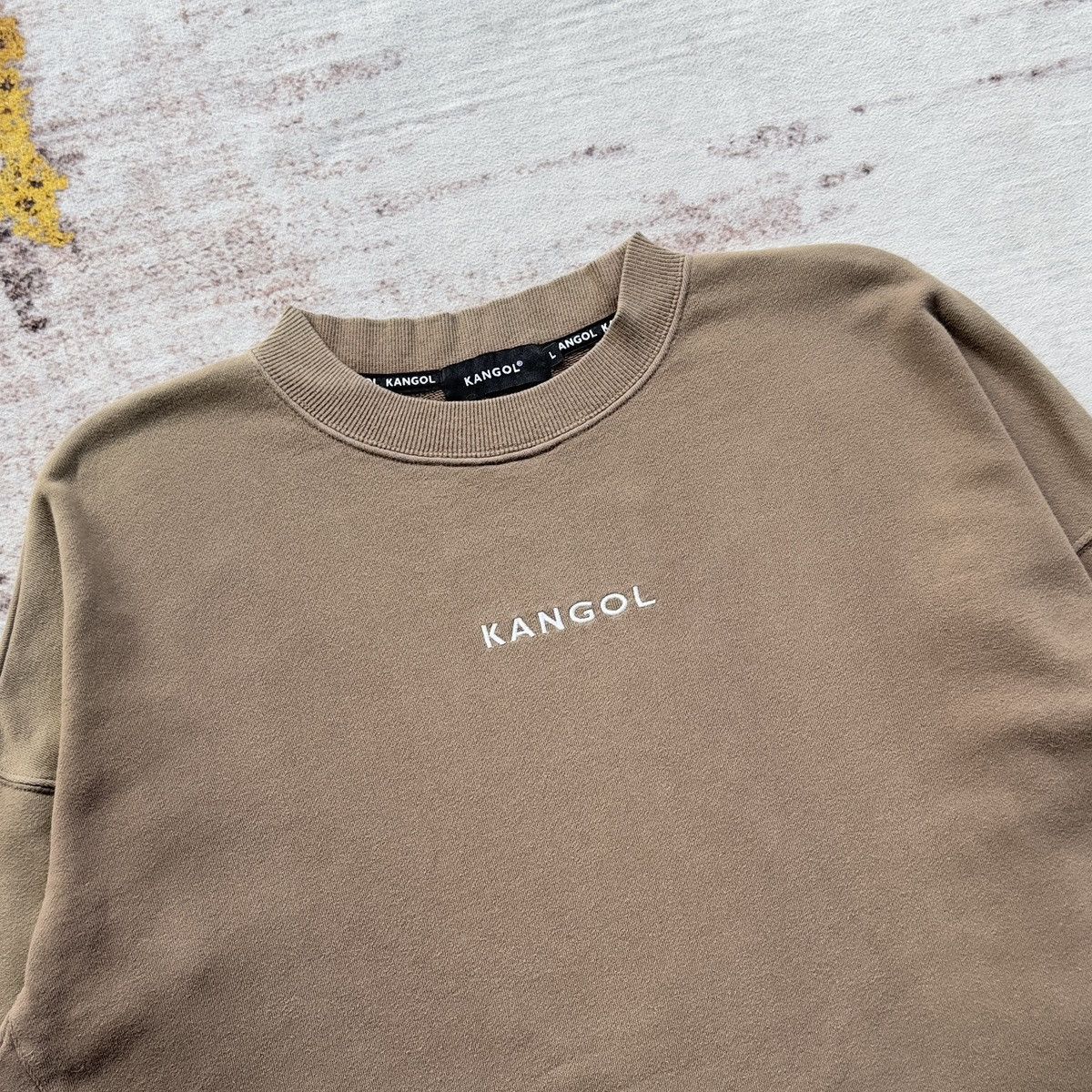 Kangol KANGOL SWEATSHIRT WITH BACKHIT SPELL OUT LOGO Size US XL / EU 56 / 4 - 5 Thumbnail