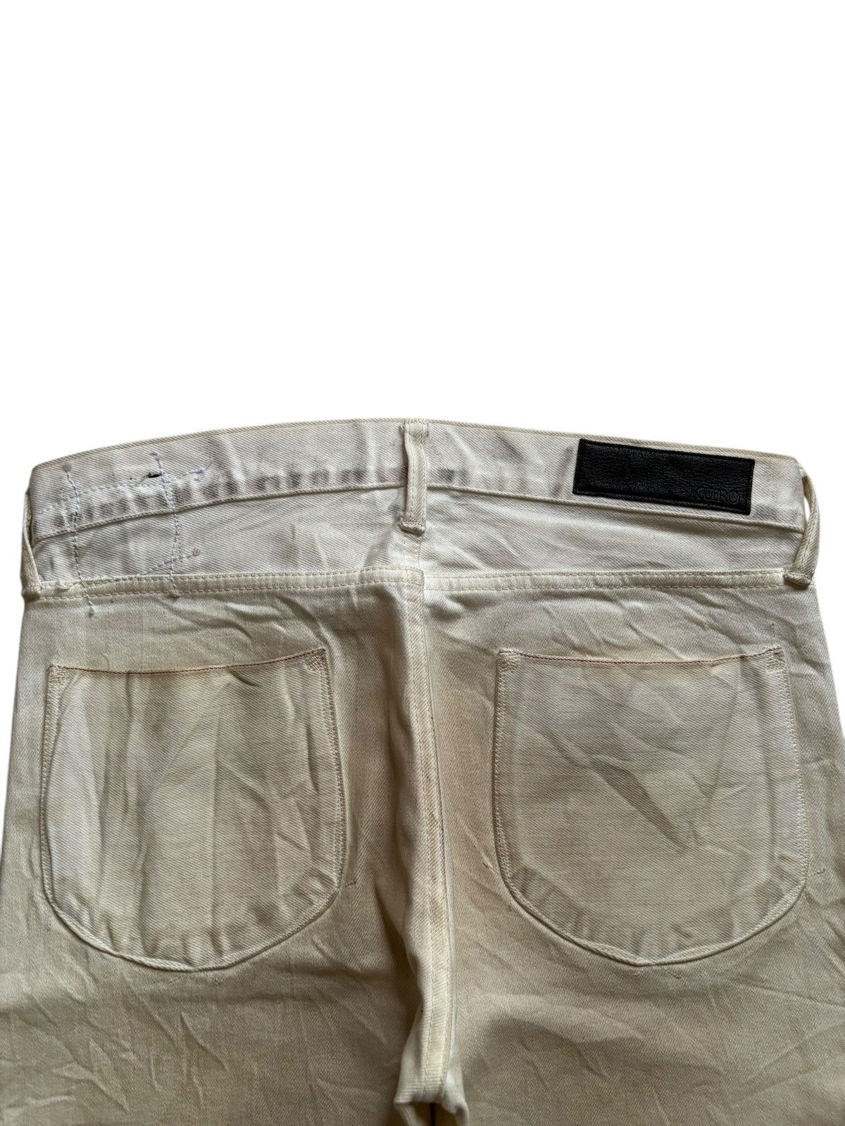 Japanese Brand × KURO Vintage Japanese Kuro Grunge Dirty Wash Selvedge Jeans Size US 32 / EU 48 - 9 Thumbnail