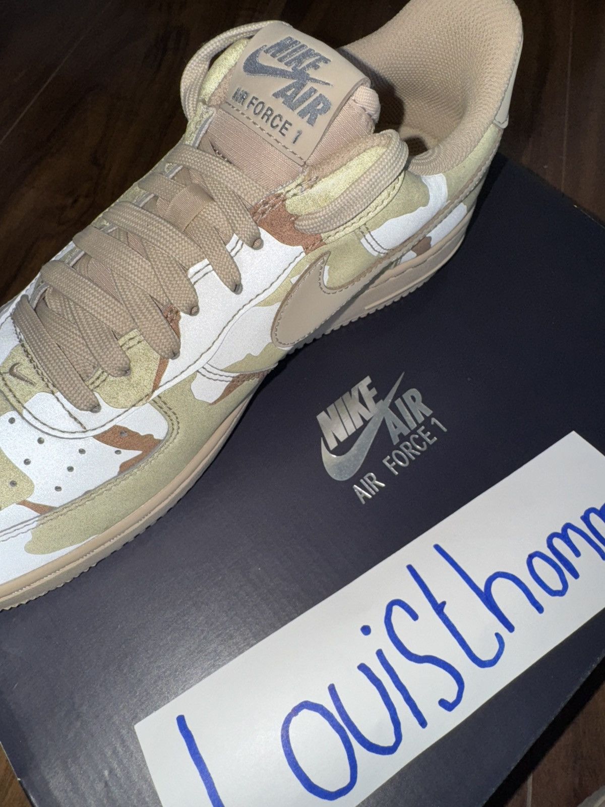 Nike Nike Air Force Low 1 ‘07 LV8 Reflective Desert Camo Size US 9 / EU 42 - 11 Thumbnail