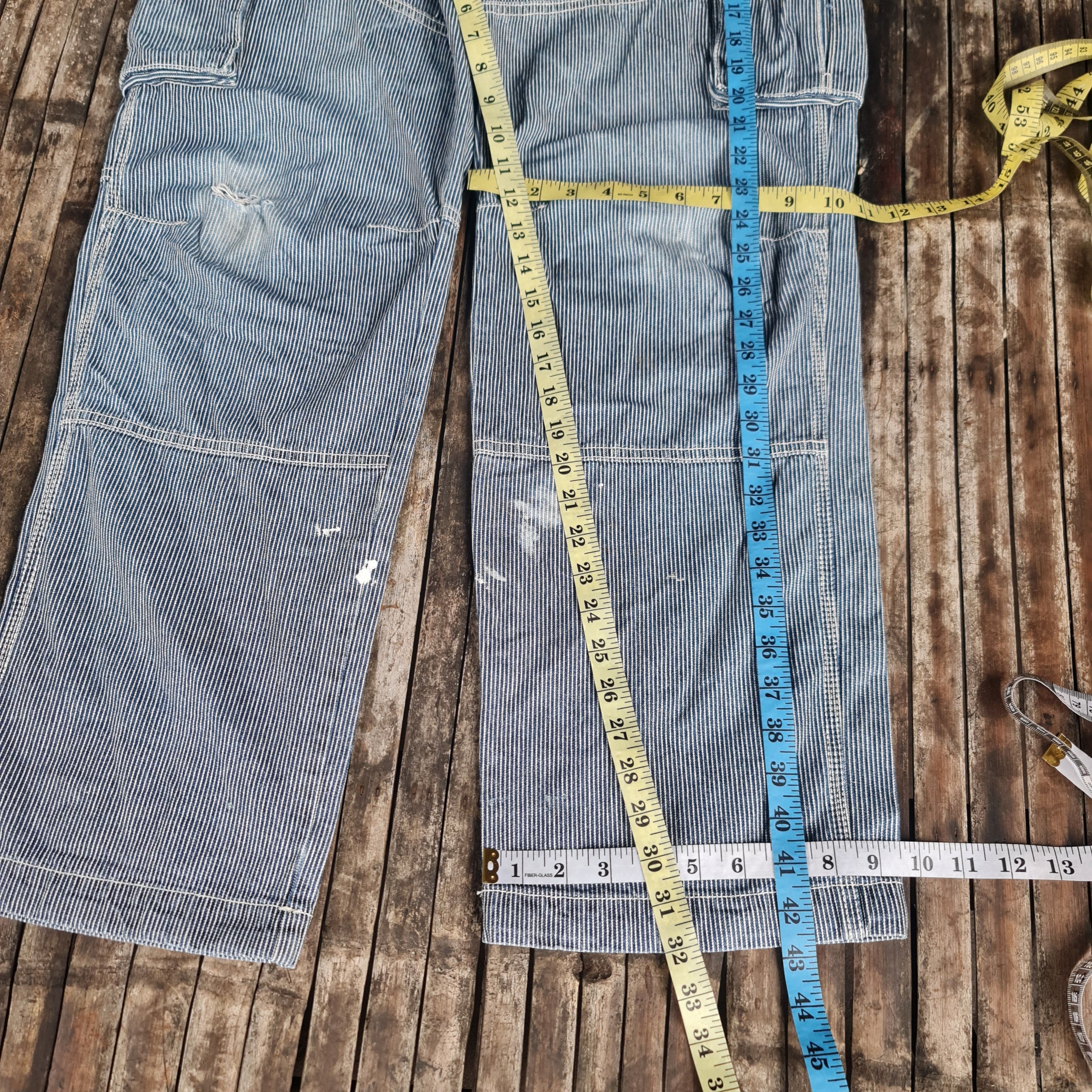Vintage Vintage Hickory Dogman Baggy Pant j0002 Size US 32 / EU 48 - 13 Thumbnail
