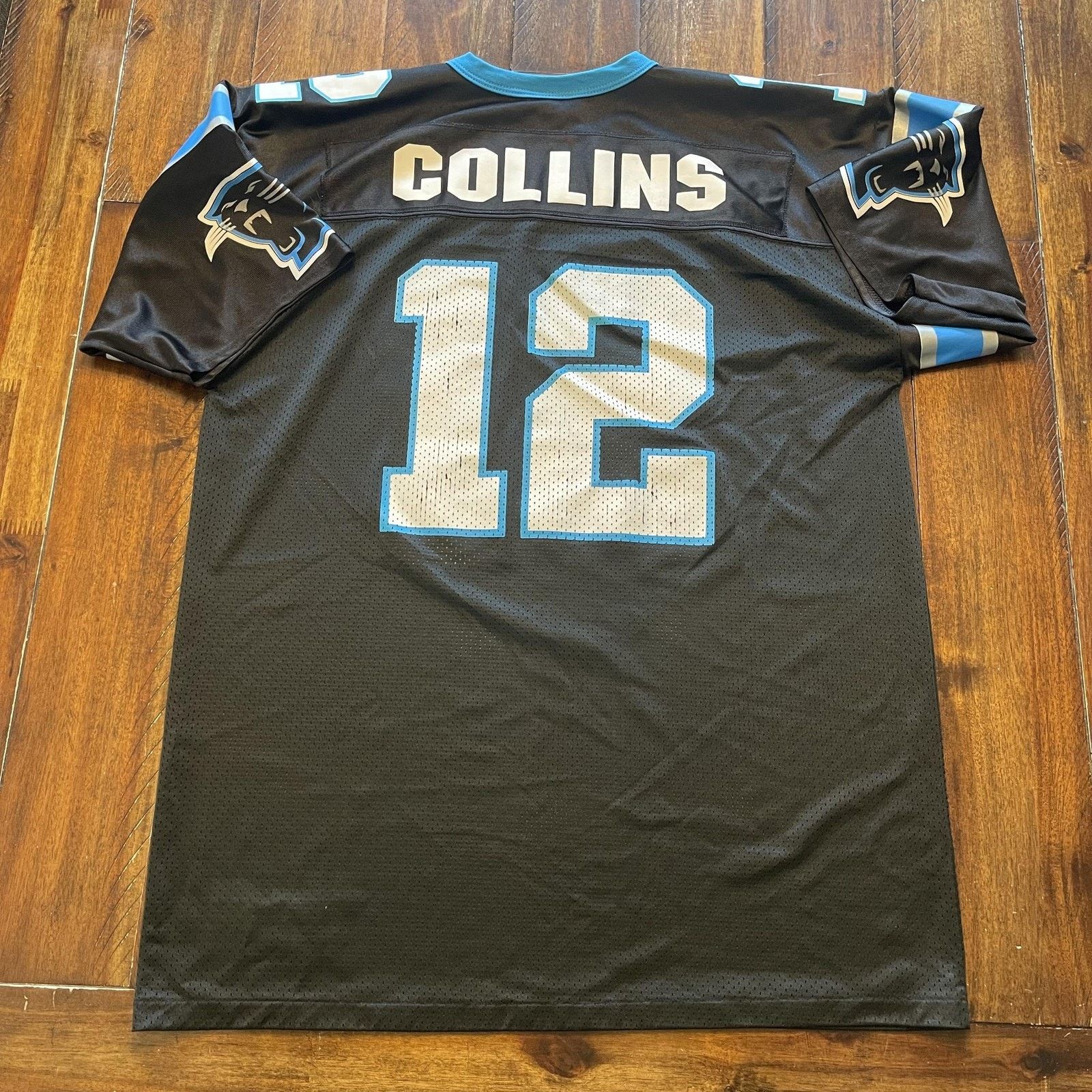 Logo Athletic Vintage Carolina Panthers Jersey Mens Large Kerry Collins Size US L / EU 52-54 / 3 - 13 Thumbnail