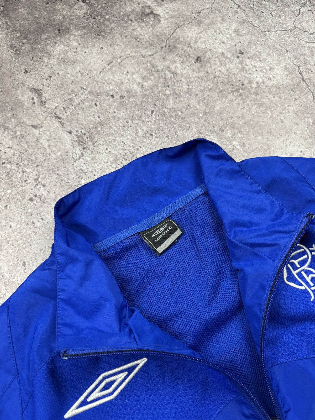 Umbro Vintage Umbro Rangers Track Jacket Football Soccer 2000s Size US S / EU 44-46 / 1 - 6 Thumbnail