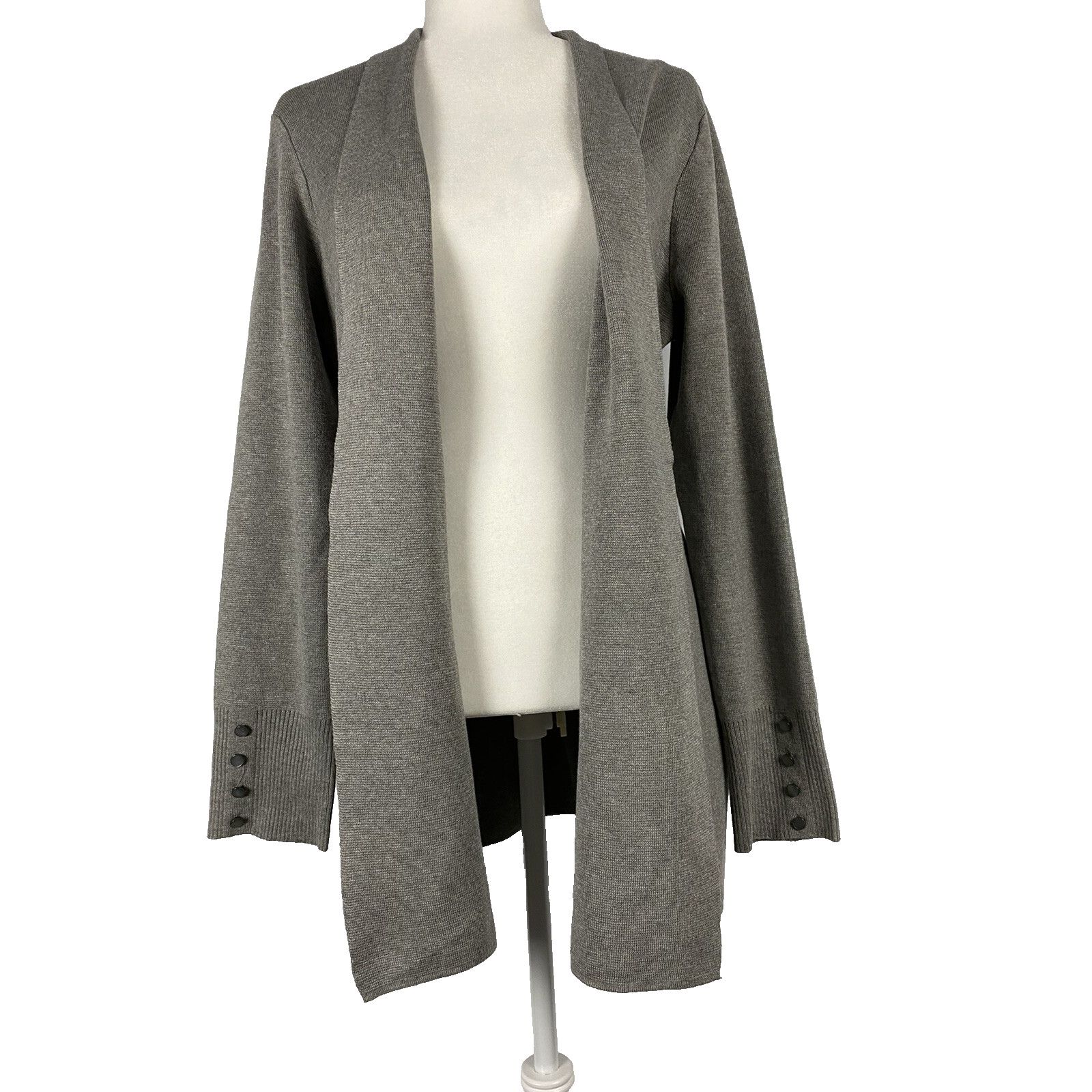 & Other Stories Cyrus rayon cardigan knit warm women gray Gran XL A001839 Size XL / US 12-14 / IT 48-50 - 1 Thumbnail