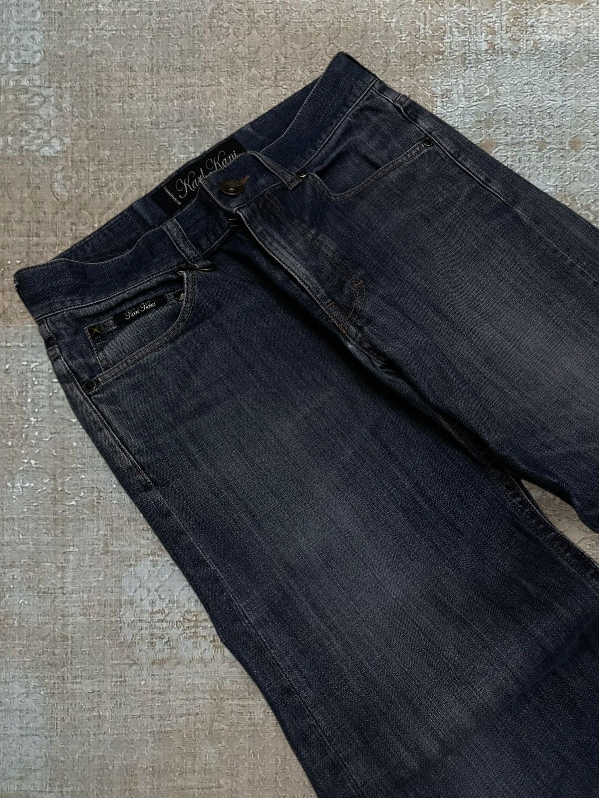 Karl Kani Vintage 1990s Designer Karl Kani Streetwear Style Denim Size US 33 - 7 Thumbnail