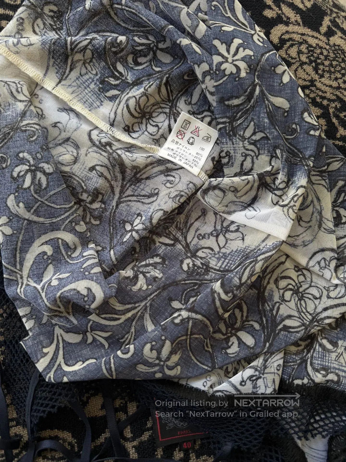 Jean Paul Gaultier Jean Paul Gaultier Lace Mesh Top. Size S / US 4 / IT 40 - 7 Thumbnail