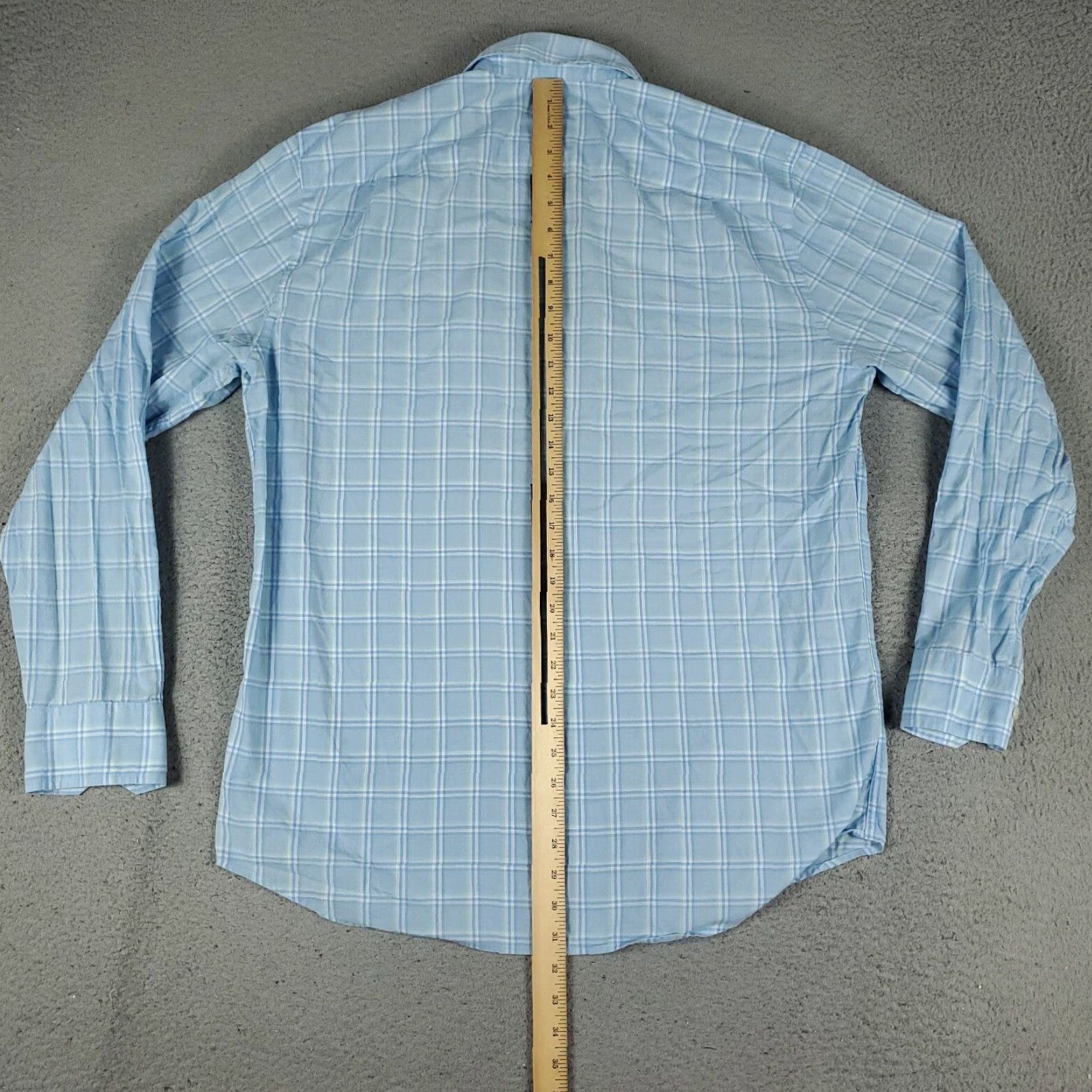 Southern Tide VINTAGE Southern Tide Men's Shirt Long Sleeve Button Up Blue Plaid Casual Business Formal Party Workwear 90s Mens Size US L / EU 52-54 / 3 - 3 Thumbnail