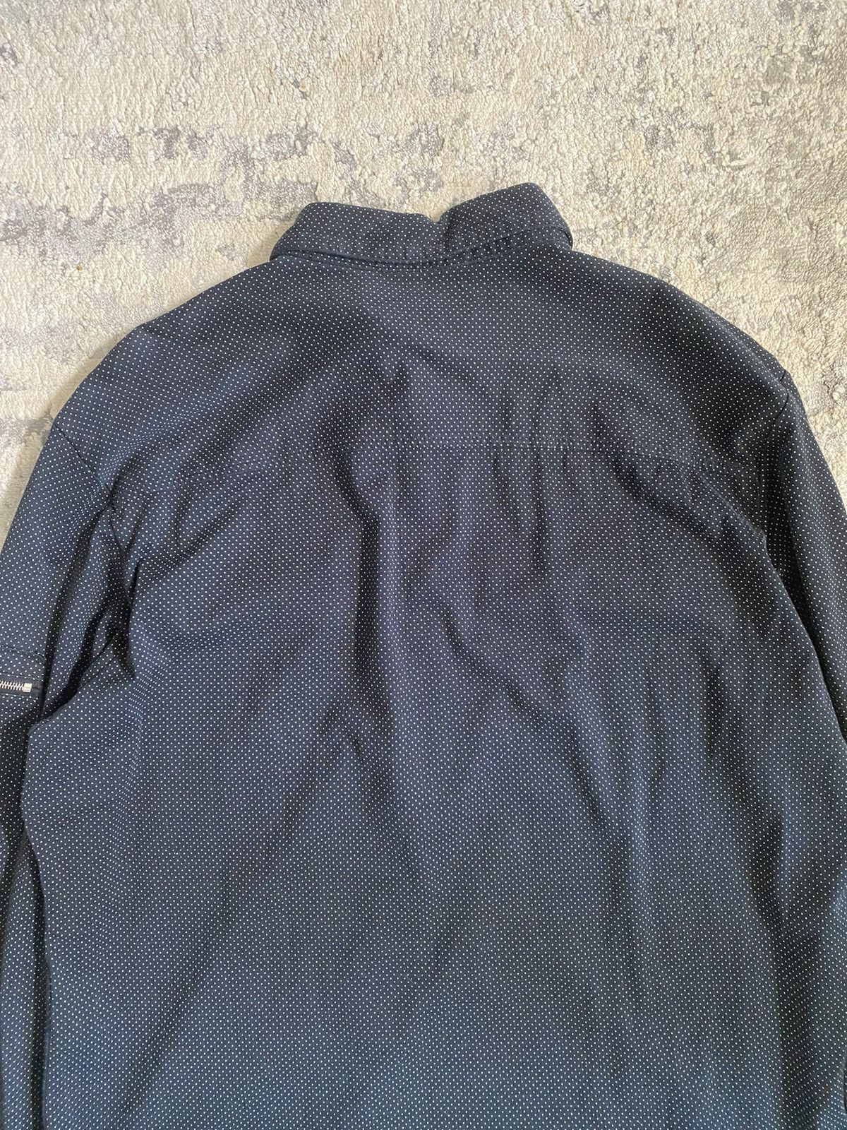 Undercover AW07 Zipper Sleeve Quarter Button Shirt Size US M / EU 48-50 / 2 - 4 Thumbnail