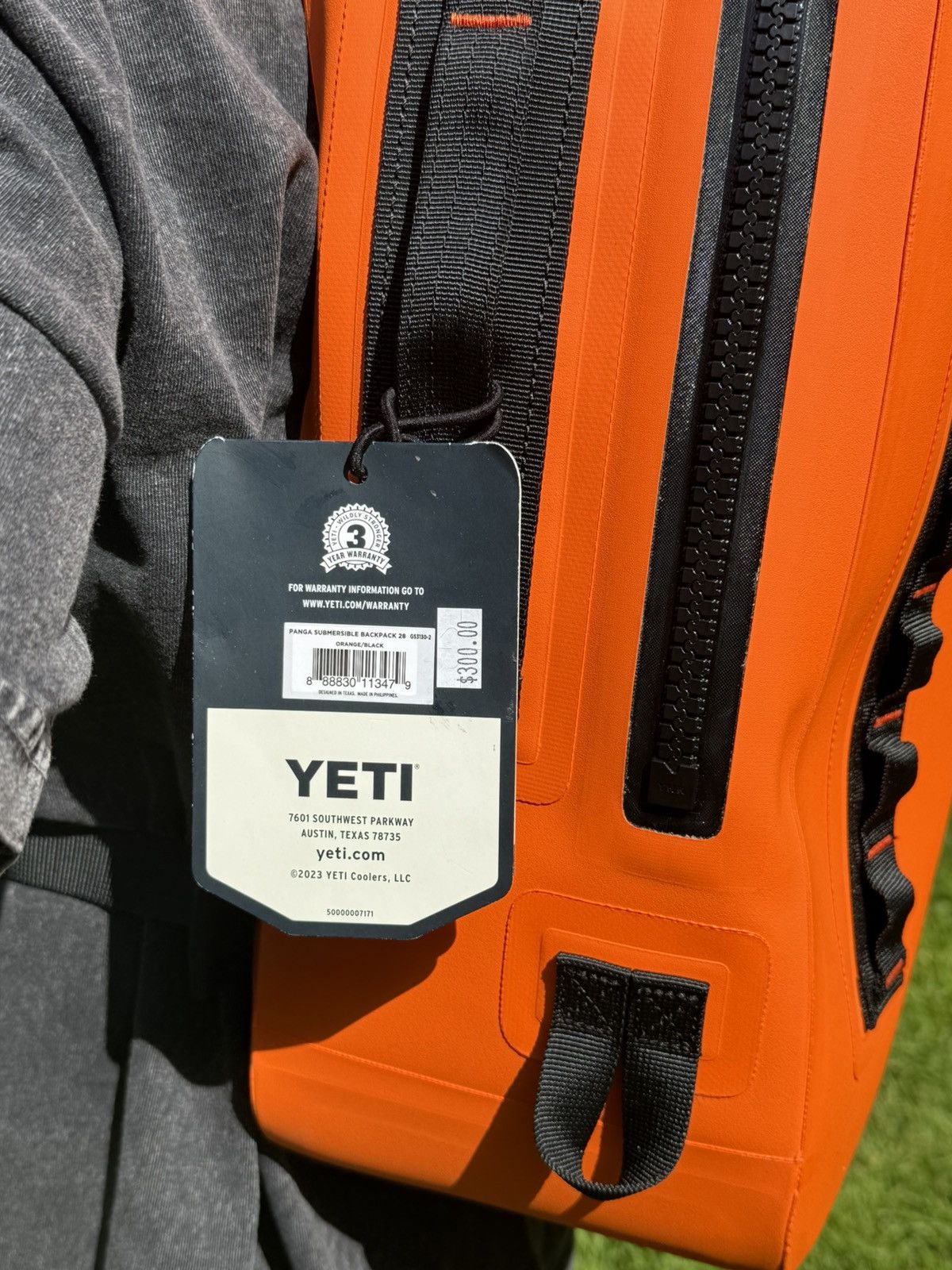 Yeti Orange Waterproof Yeti Bag Size ONE SIZE - 3 Thumbnail