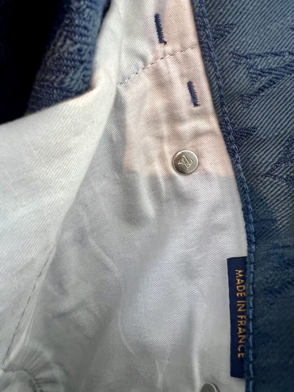 Louis Vuitton Louis Vuitton x Virgil Abloh SS19 Monogram Denim - RM192M Size US 38 / EU 54 - 7 Thumbnail