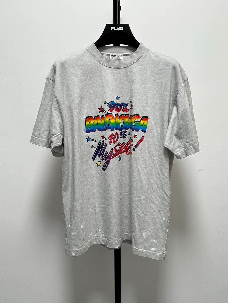 Balenciaga Balenciaga Sabotage graffiti monogram short sleeve Size US XS / EU 42 / 0 - 1 Thumbnail