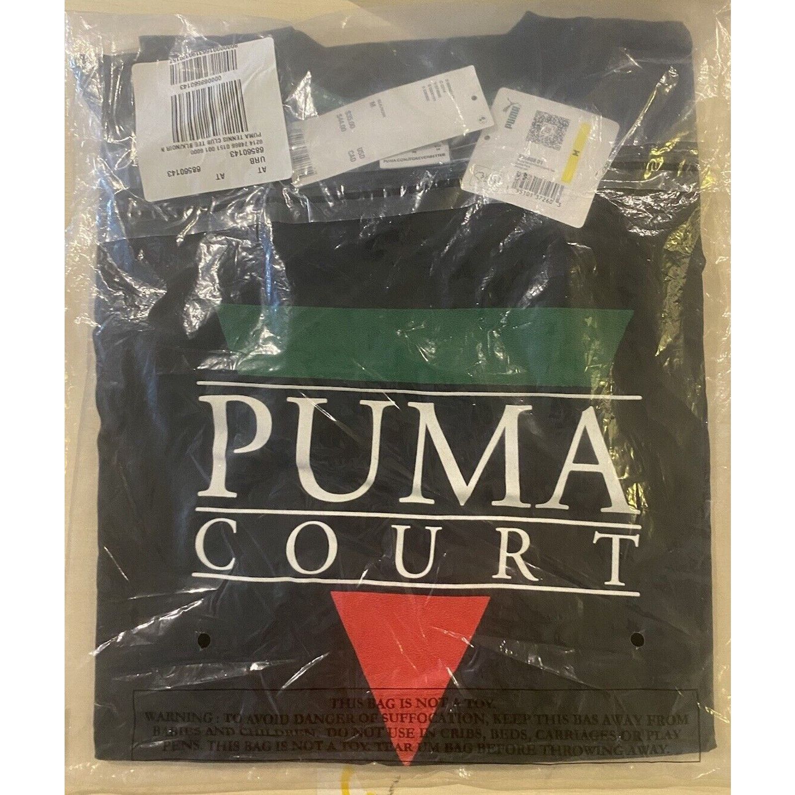 Puma Puma Tennis Club Court Graphic tee t-shirt Rare Pint NWT $65 Size US M / EU 48-50 / 2 - 7 Thumbnail