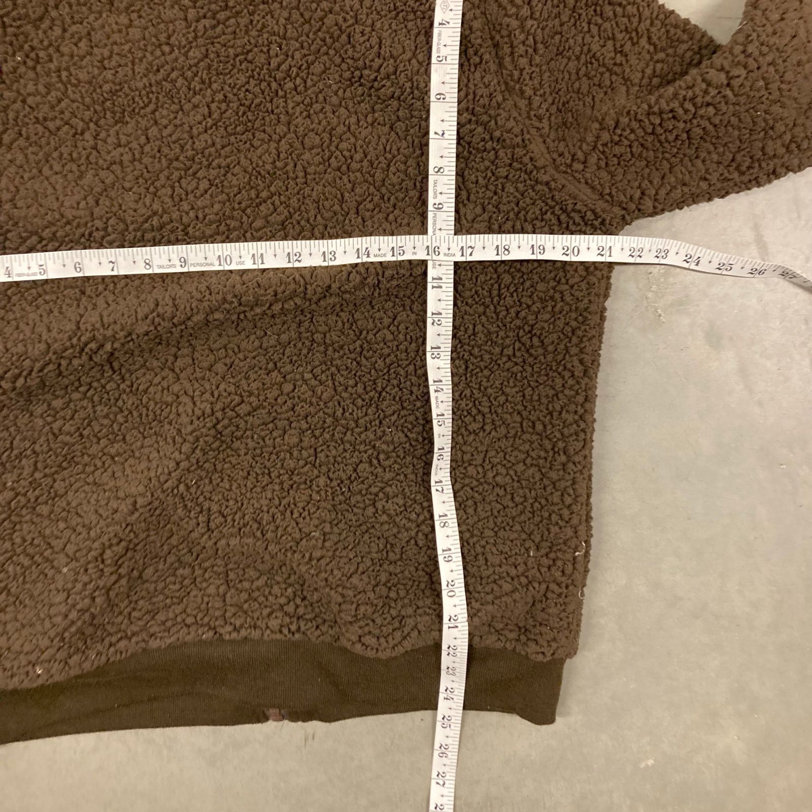 Vintage vintage y2k brown fur hoodie Size US M / EU 48-50 / 2 - 3 Thumbnail