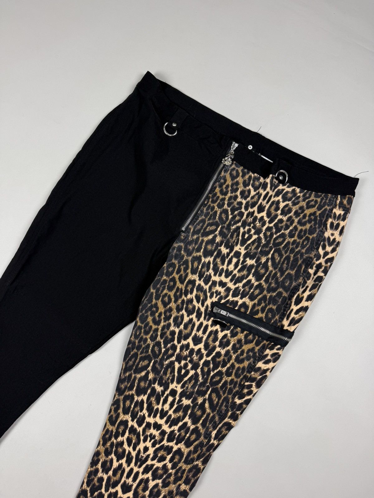 Killstar Killstar Ladies Gothic Leopard Pattern Pants Trousers Size 40" / US 18 - 4 Thumbnail
