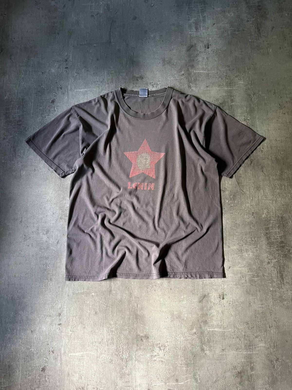 Cccp Vintage CCCP Lenin logo grey T-shirt rare Size US XL / EU 56 / 4 - 1 Thumbnail