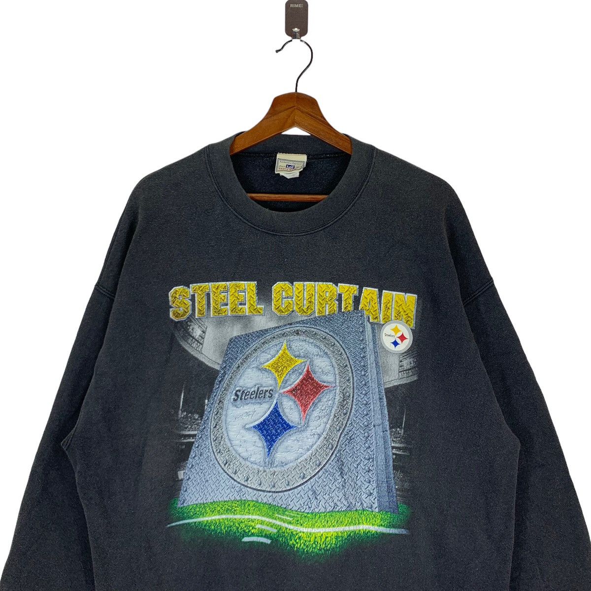 NFL × Vintage VINTAGE PITTSBURGH STEELERS NFL CREWNECK Size US XL / EU 56 / 4 - 4 Thumbnail