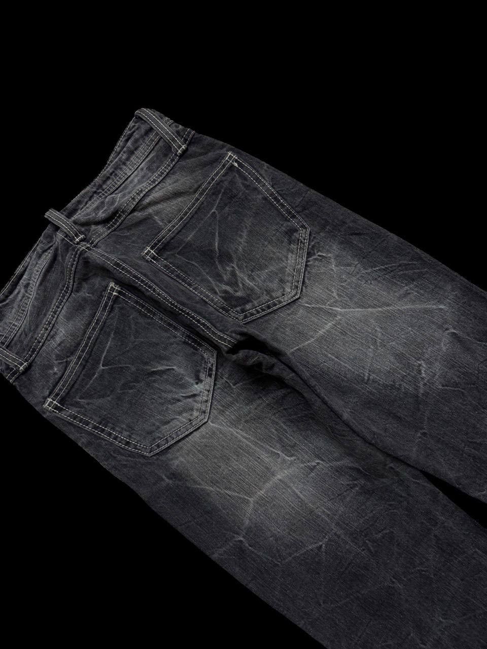 Japanese Brand SICK 90s Style Japanese Avail Jean Sand Washed Stretchmark Size US 28 / EU 44 - 17 Thumbnail