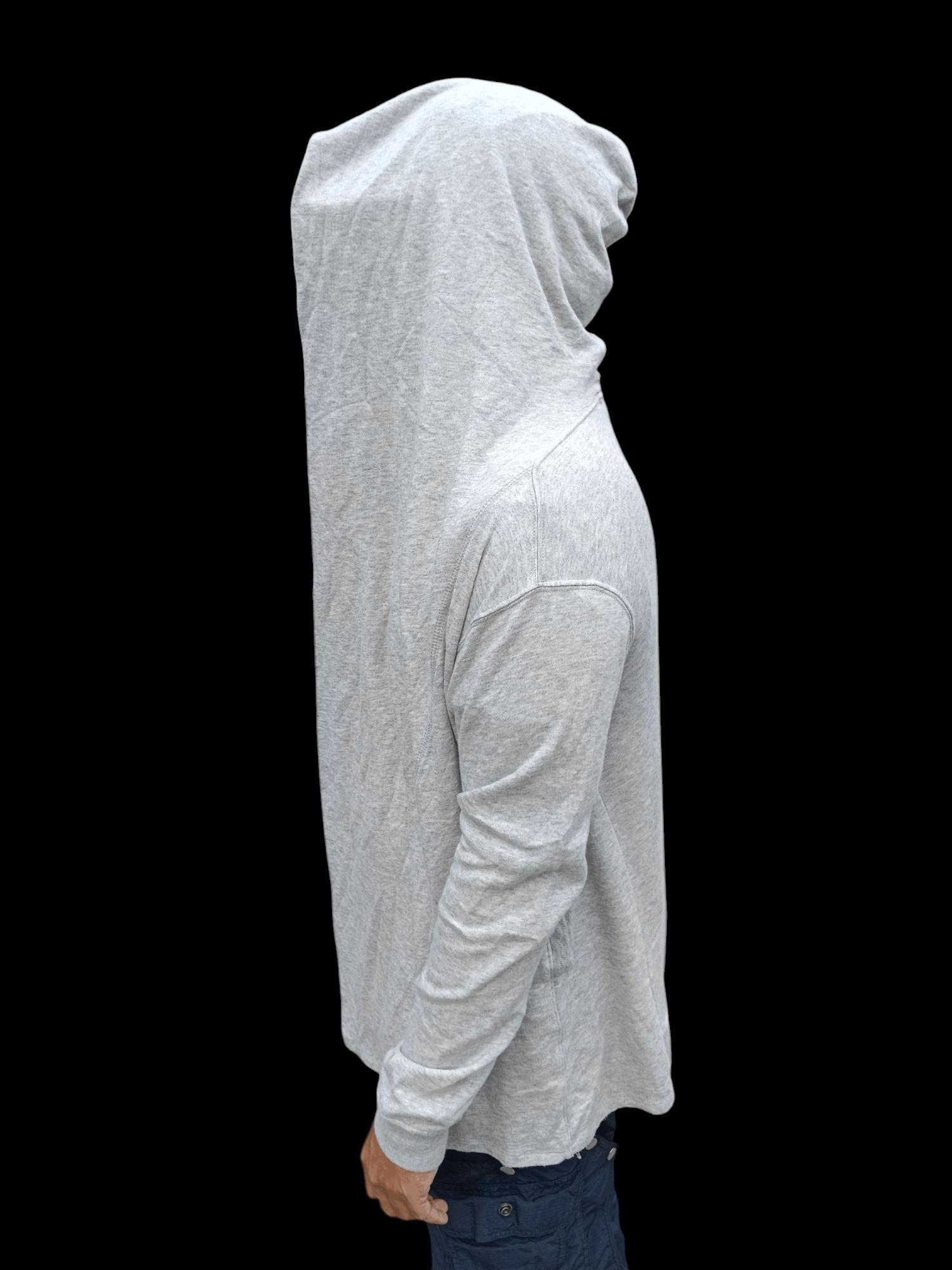 Issey Miyake ISSEY MIYAKE NE NET PLAIN HOODIE Size US M / EU 48-50 / 2 - 2 Thumbnail