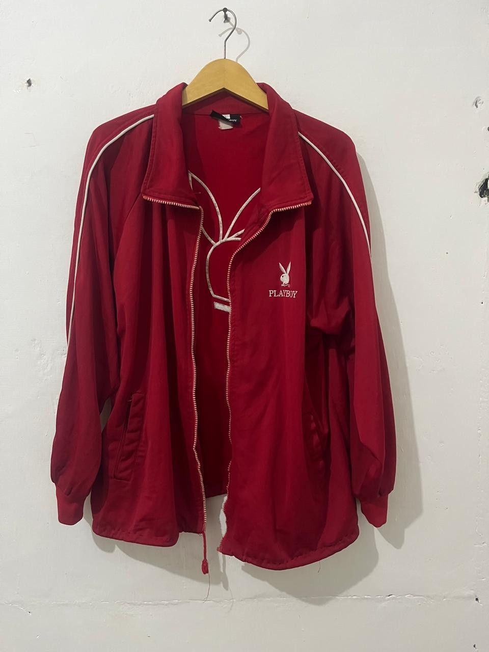 Playboy Playboy Velvet Hoodie Big Logo Size US L / EU 52-54 / 3 - 3 Thumbnail