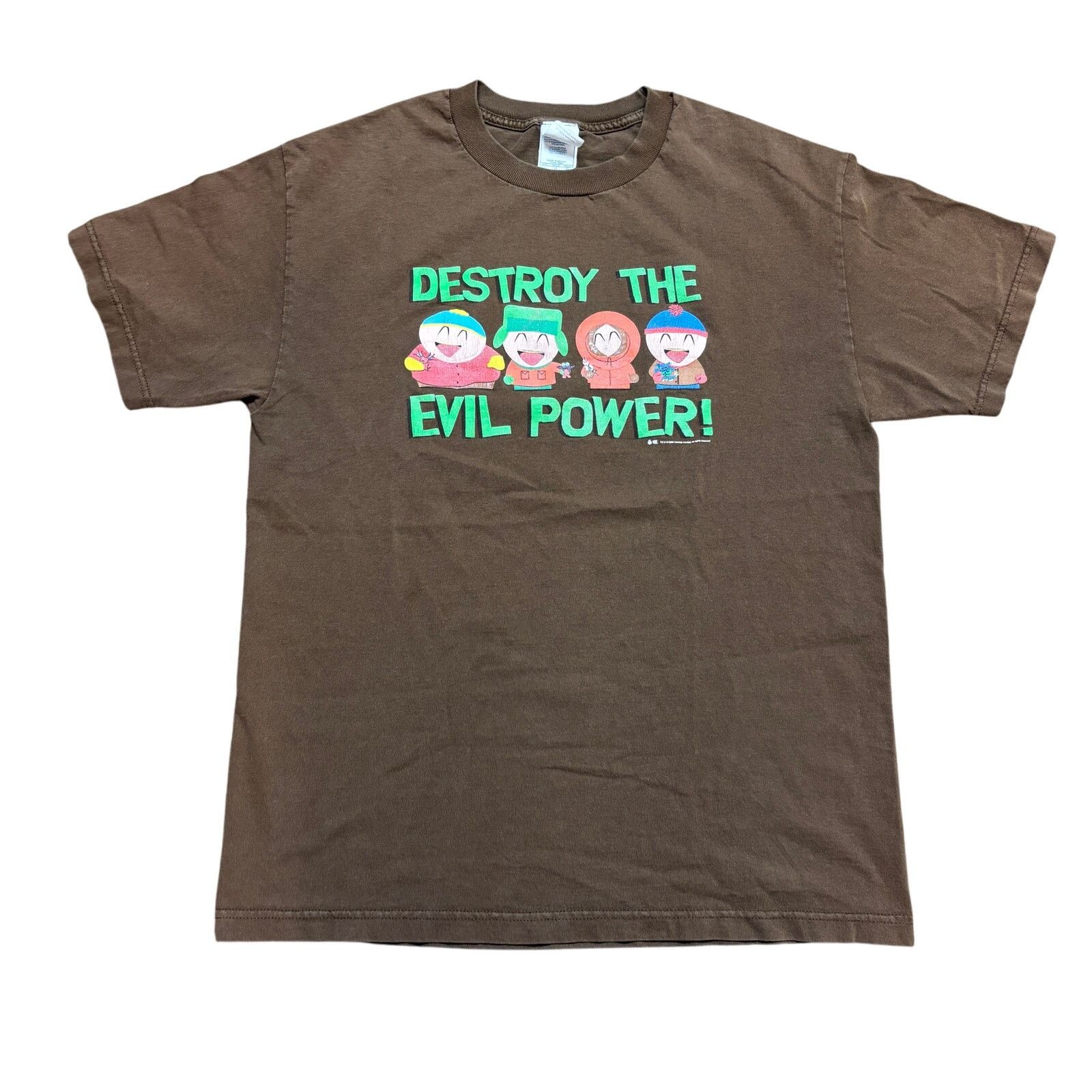 Vintage Vintage 2006 South Park Destroy The Evil Power Shirt Men's L Size US L / EU 52-54 / 3 - 1 Thumbnail