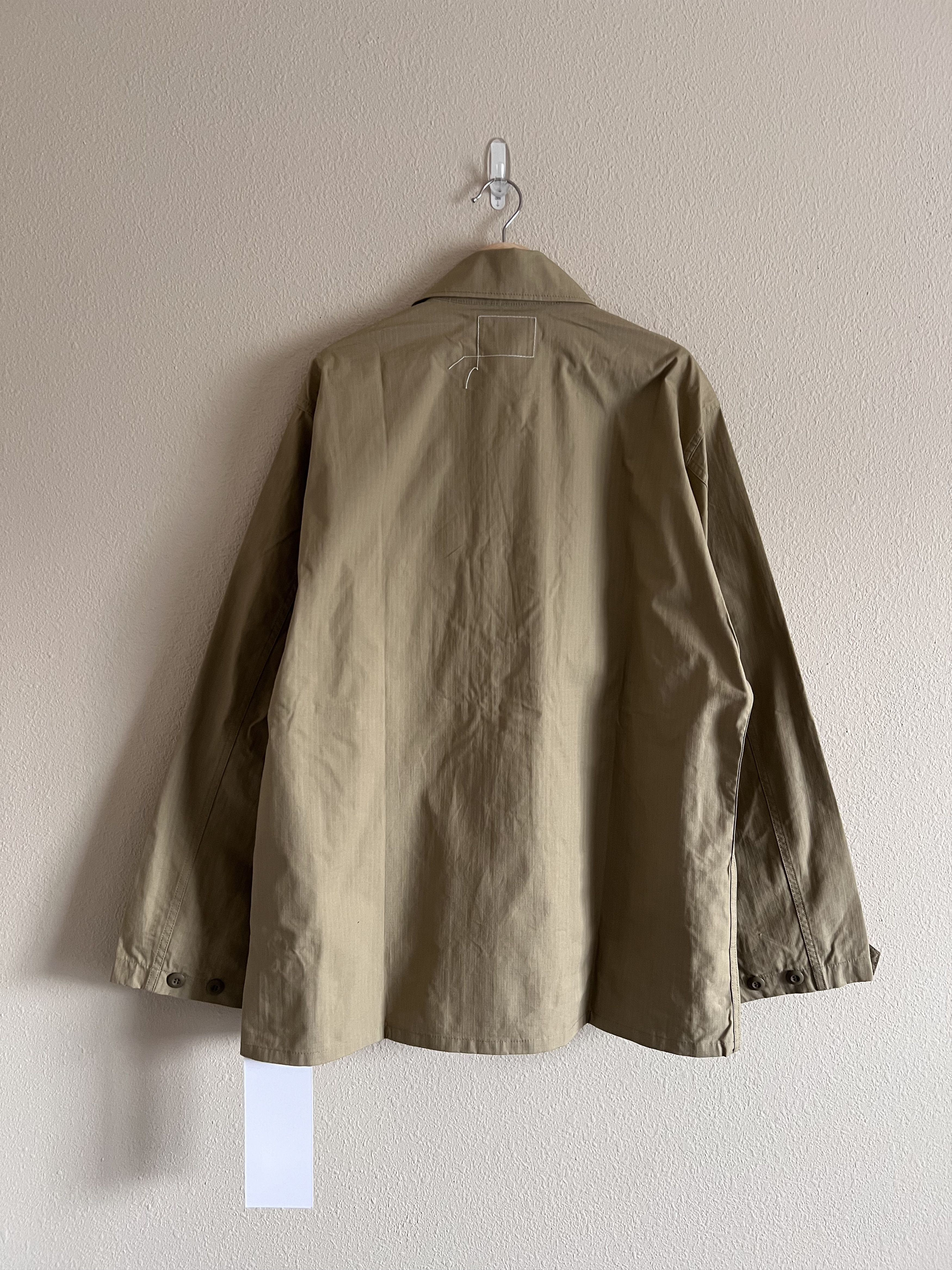 Wtaps WTAPS WMILL-LS Ripstop Overshirt in Beige Size US XL / EU 56 / 4 - 5 Thumbnail