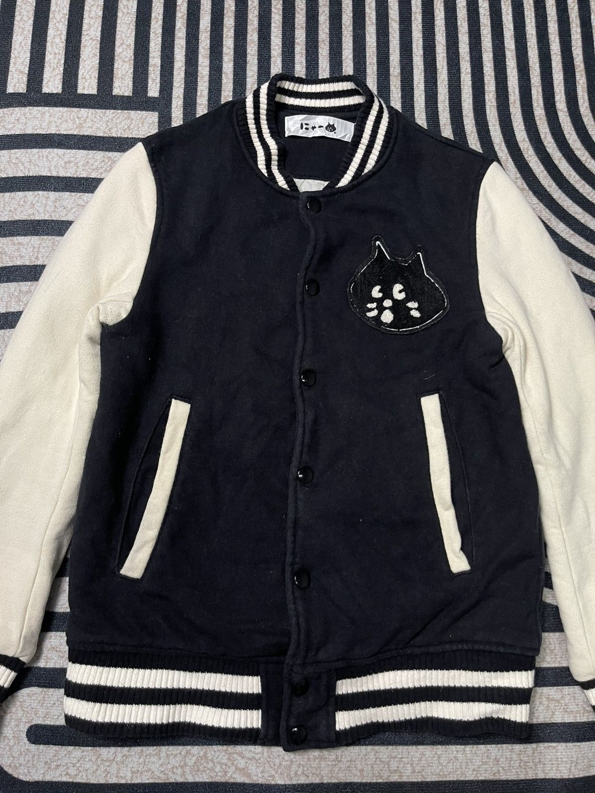 Ne-Net 2000s ISSEY MIYAKE NE-NET VARSITY JACKET RARE Size US XS / EU 42 / 0 - 4 Thumbnail