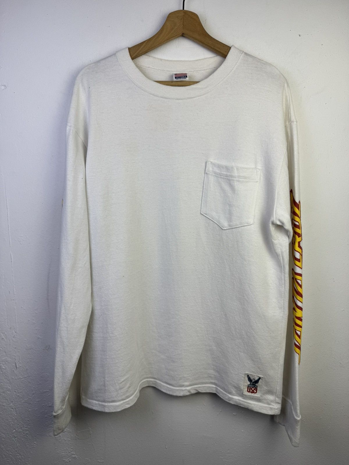 Santa Cruz Skateboards Vintage Santa Cruz Skateboard Longsleeve tshirt Size US M / EU 48-50 / 2 - 3 Thumbnail