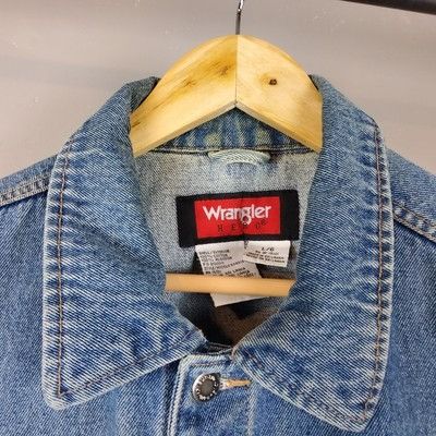Wrangler Wrangler HERO Blue Denim Trucker Jacket Size Large Size US L / EU 52-54 / 3 - 7 Thumbnail