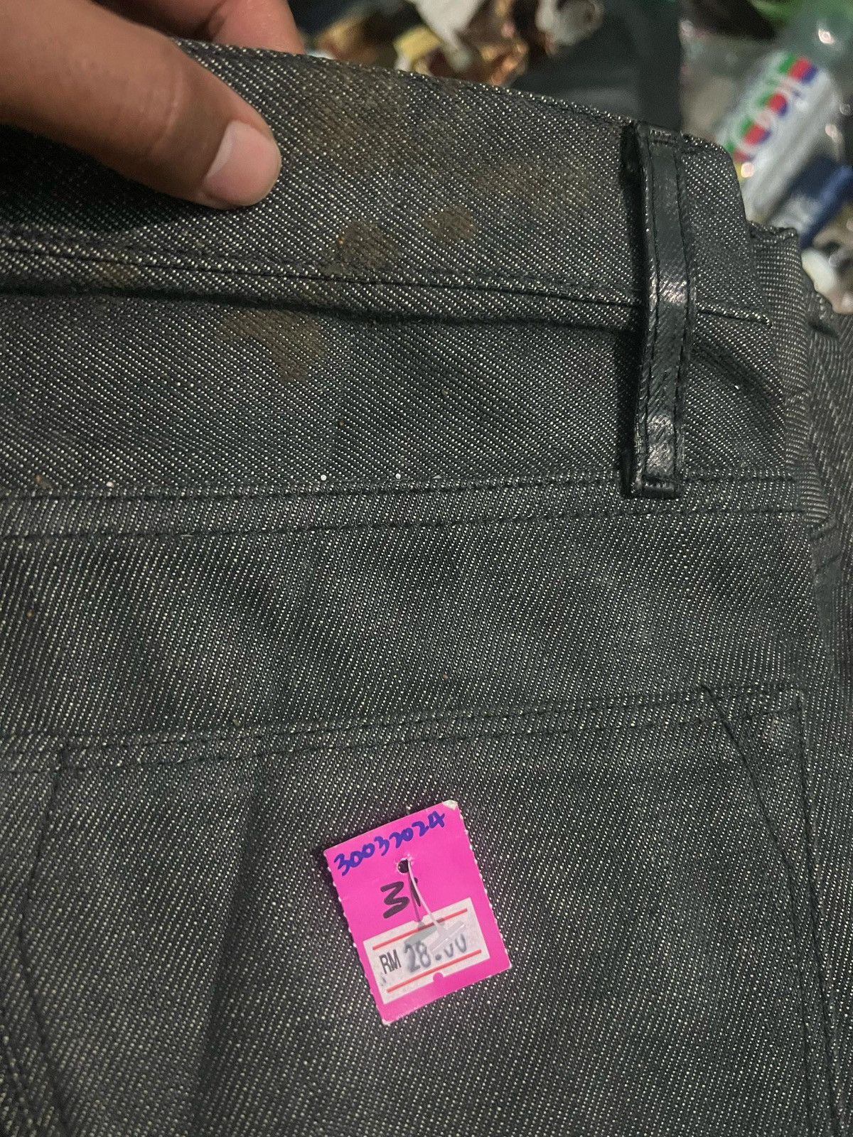 Helmut Lang Helmut Lang New York Selvedge Black Washed Denim Pants W30 Size US 30 / EU 46 - 8 Thumbnail