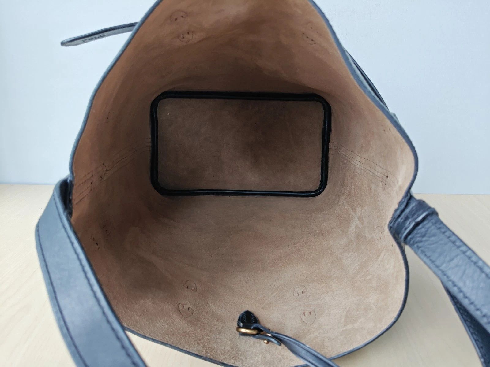 Polo Ralph Lauren Polo Ralph Lauren Bellport Leather Large Bucket Bag FTP 0011 Size ONE SIZE - 7 Thumbnail