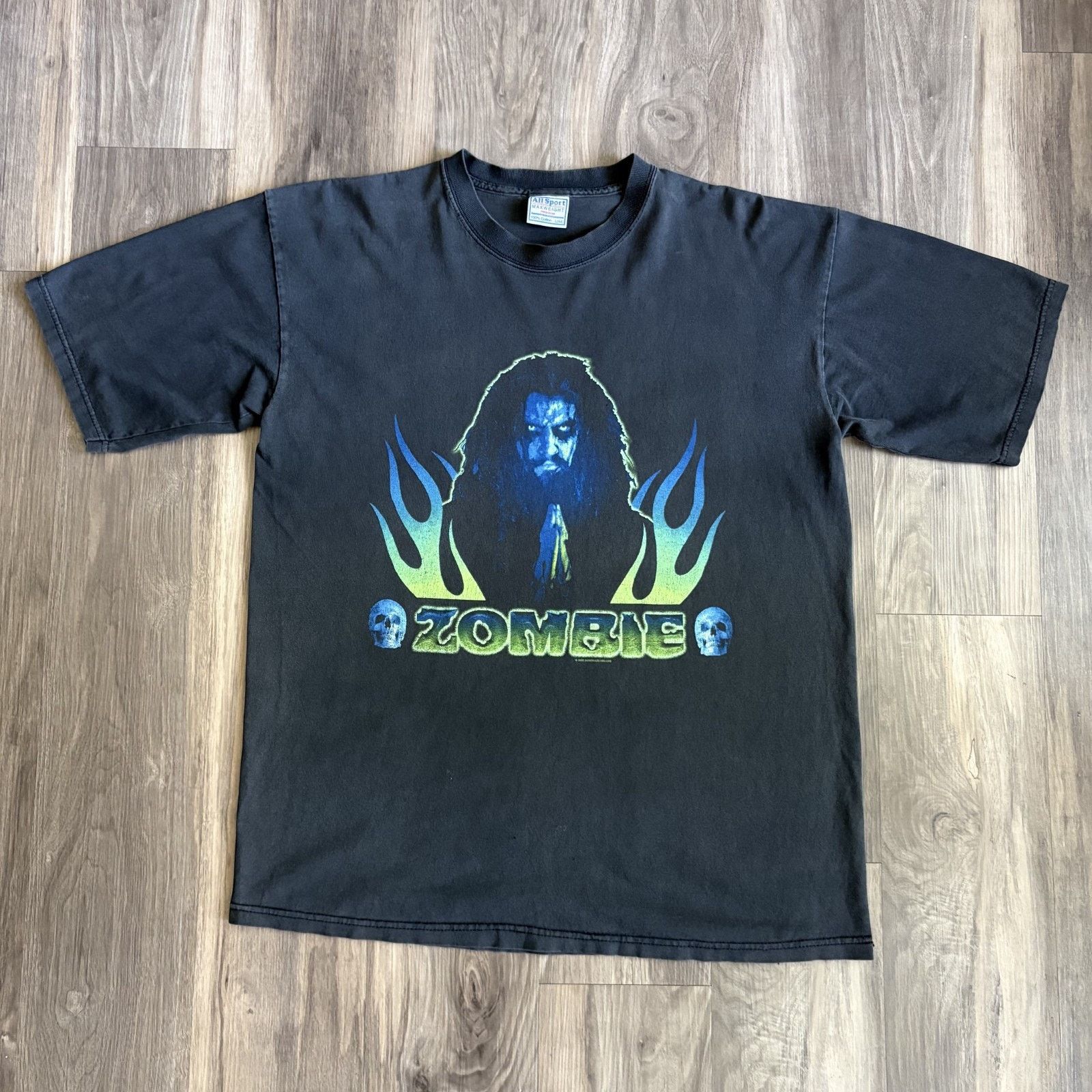 Band Tees × Vintage VTG Rob Zombie Hellbilly Deluxe T Shirt Sz L 