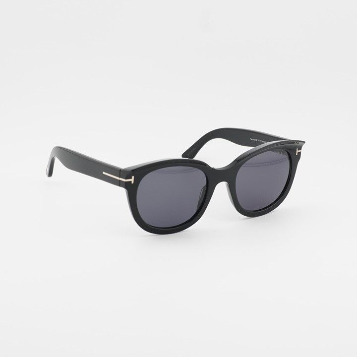 TOM FORD TAMARA-02 TF1114 01A BLACK GREY AUTHENTIC SUNGLASSES Tom Ford TAMARA-02 TF1114 TAMARA-02 TF 1114 01A Shiny Black main image 2