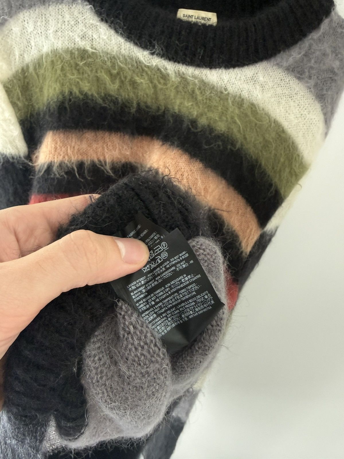 Saint Laurent Paris Saint Laurent Paris Mohair sweater FW17 Size US XL / EU 56 / 4 - 10 Thumbnail