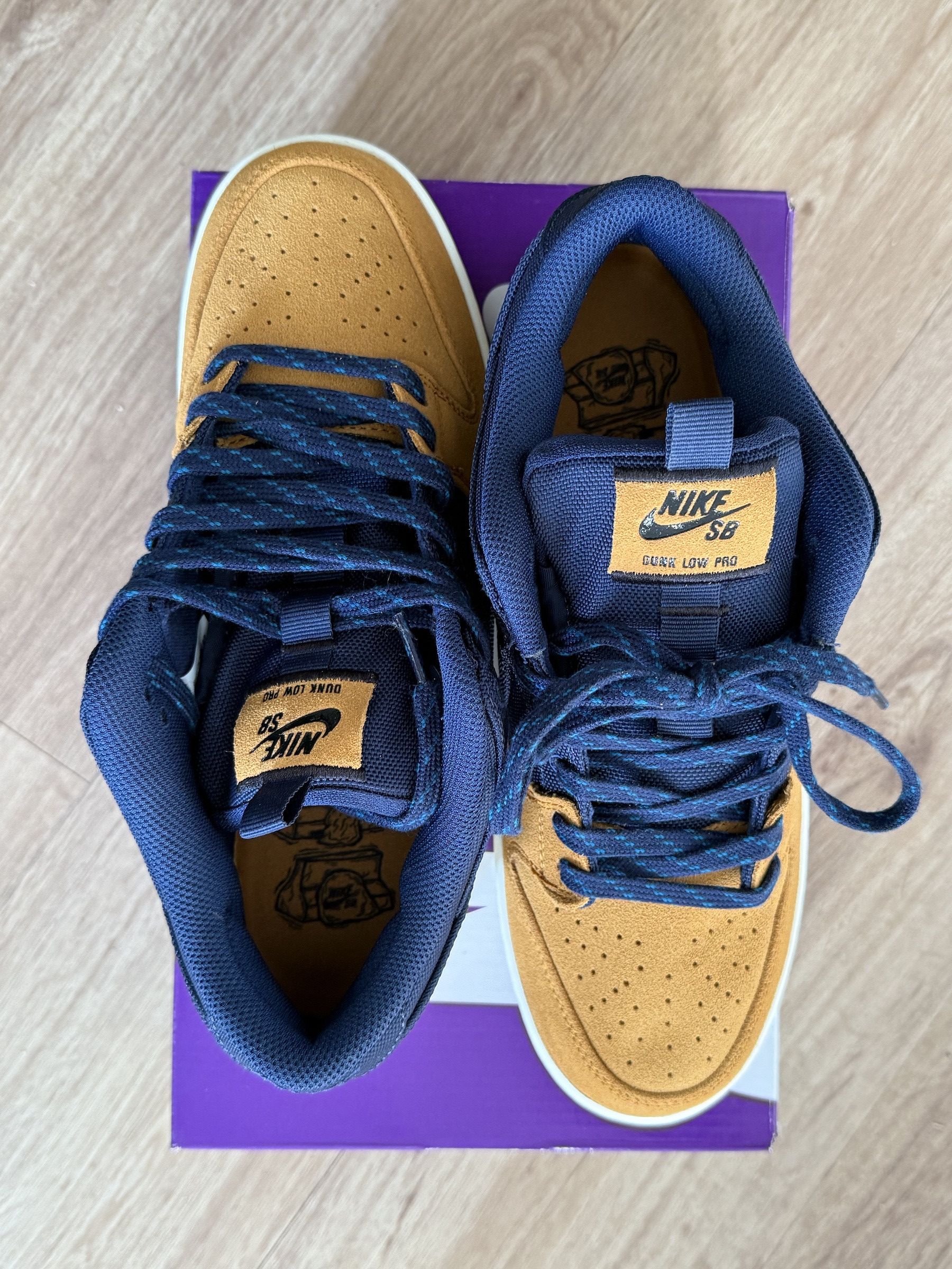 Nike Nike Dunk Low SB 'Navy Desert Ochre' Size US 9 / EU 42 - 3 Thumbnail