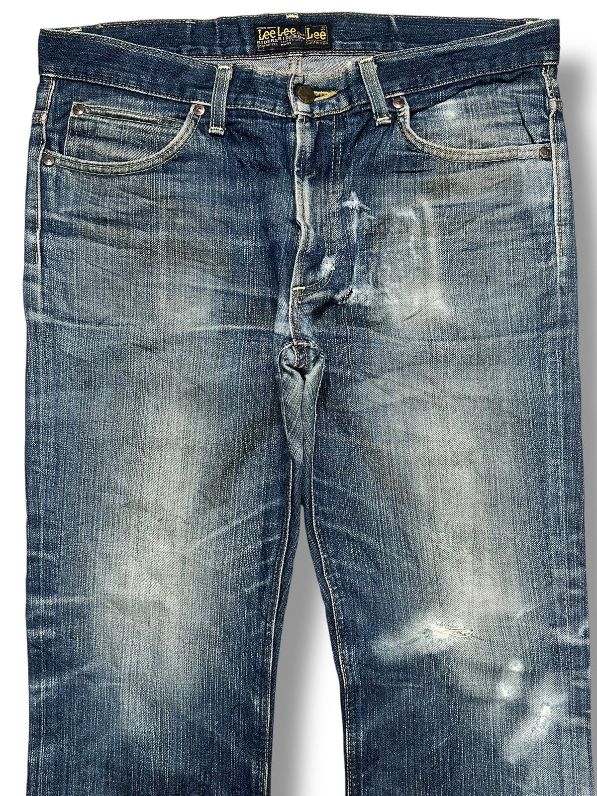 Lee Vintage Lee Riders jeans with Flare Distressed and FadedWash Size US 36 / EU 52 - 2 Thumbnail
