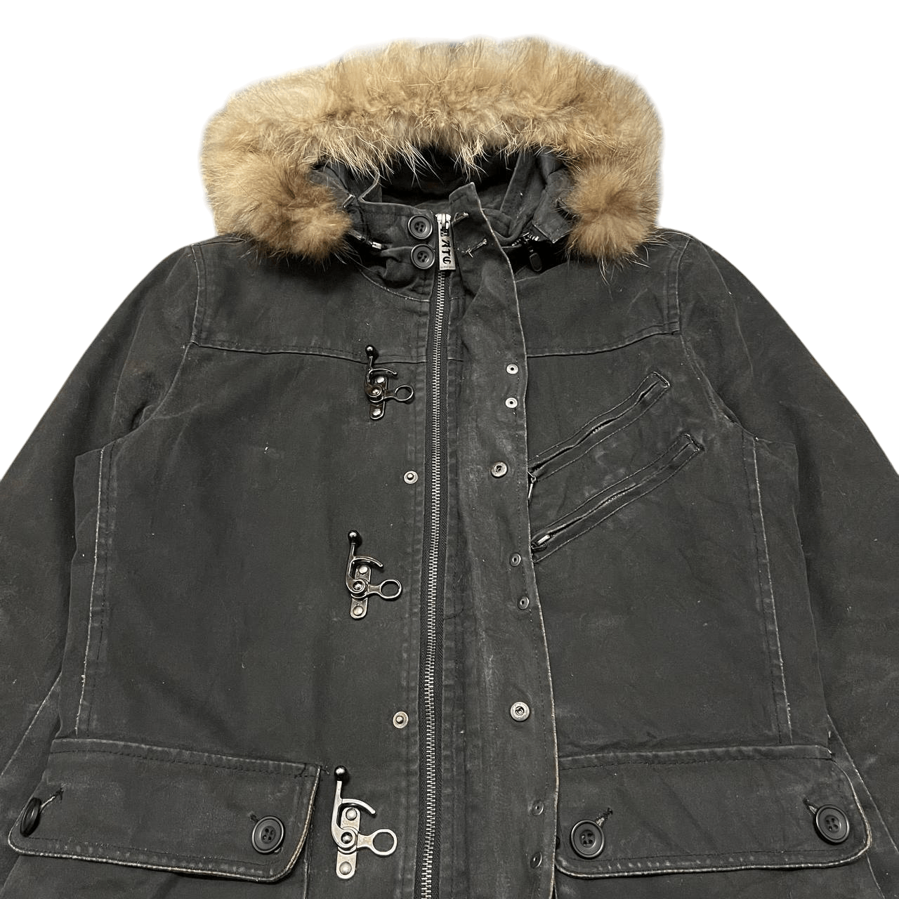 In The Attic Vintage In The Attic Fur Jacket Moleskin lgb Ifsxiwasnine Size US M / EU 48-50 / 2 - 5 Thumbnail
