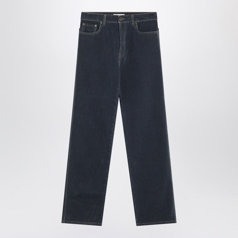 Miu Miu Miu Miu Blue Denim Pants Size 27" / US 4 / IT 40 - 1 Thumbnail