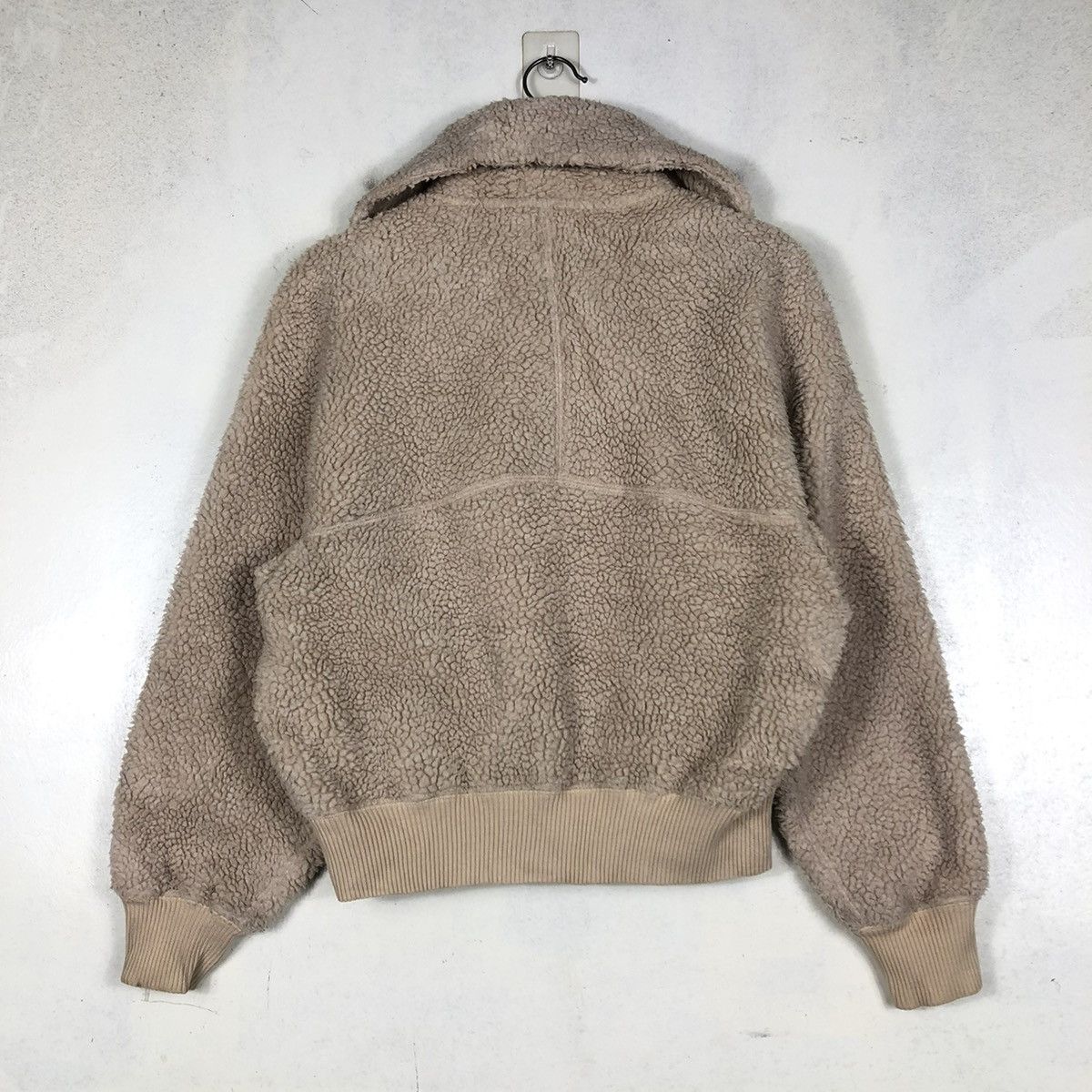 Japanese Brand 📌VINTAHE BOMBER JACKET FLEECE HIGH COLLAR UNIQLO UNDERCOVER Size US M / EU 48-50 / 2 - 10 Thumbnail