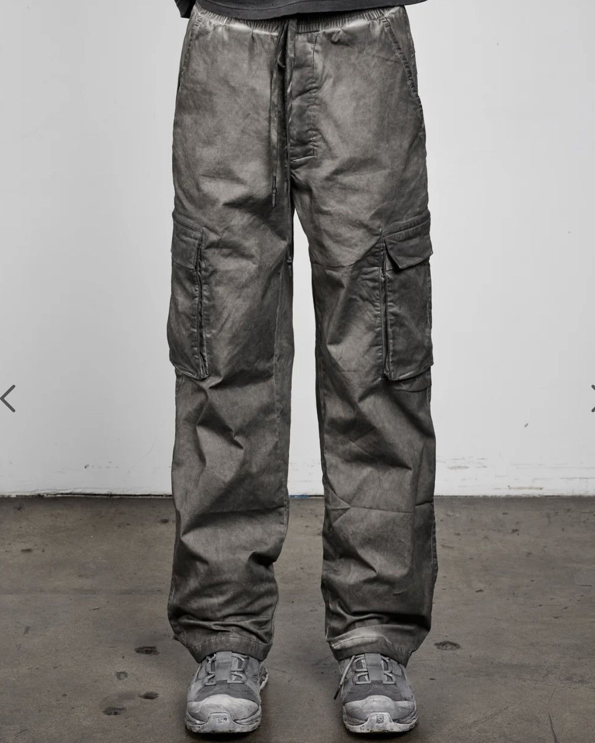 jacov Jacov Garment Dyed Cargo Pants Size US 32 / EU 48 - 7 Thumbnail