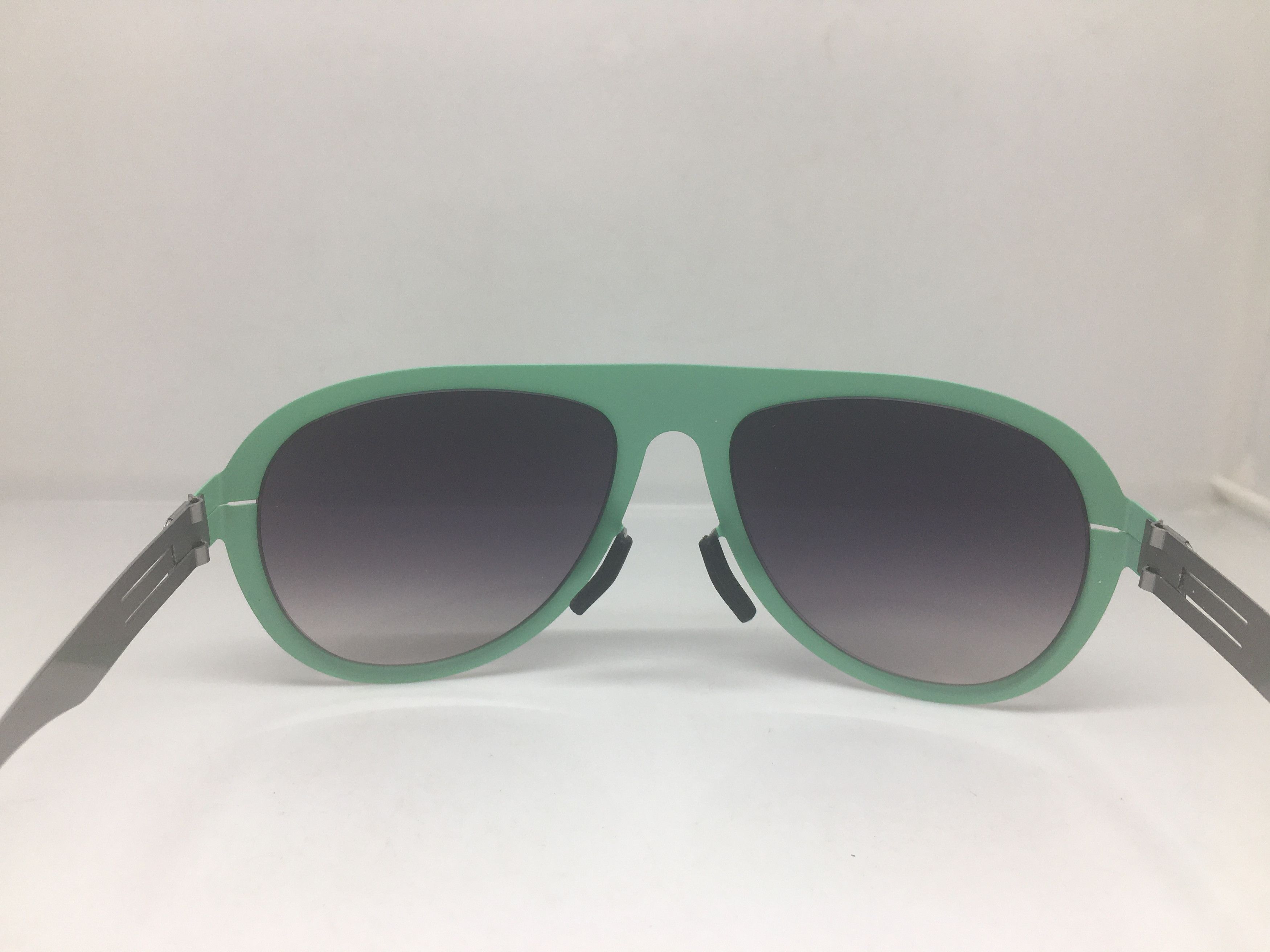 Other Green Silver Alloy Aviator Sunglasses Frame Pilot Size ONE SIZE - 4 Thumbnail