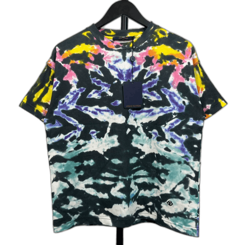 Louis Vuitton Louis Vuitton Tie-Dye Short Sleeve Shirt Size US XXS / EU 40 - 1 Thumbnail